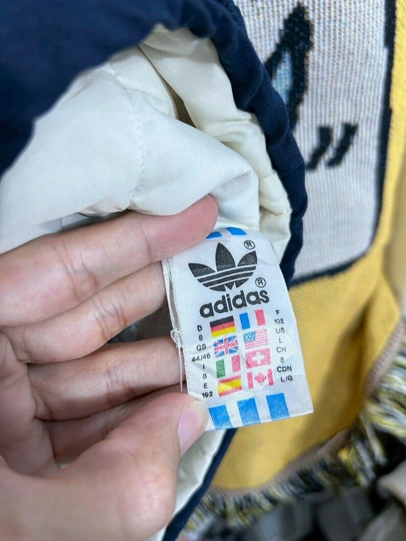 Adidas Vintage 90s Adidas Jacket size L Size US L / EU 52-54 / 3 - 5 Thumbnail