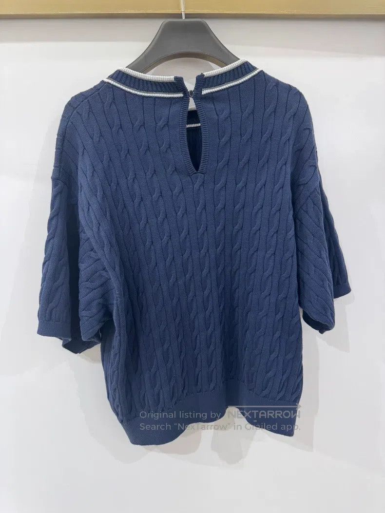 Brunello Cucinelli Brunello Cucinelli Knitted Short-sleeve Size M / US 6-8 / IT 42-44 - 5 Thumbnail