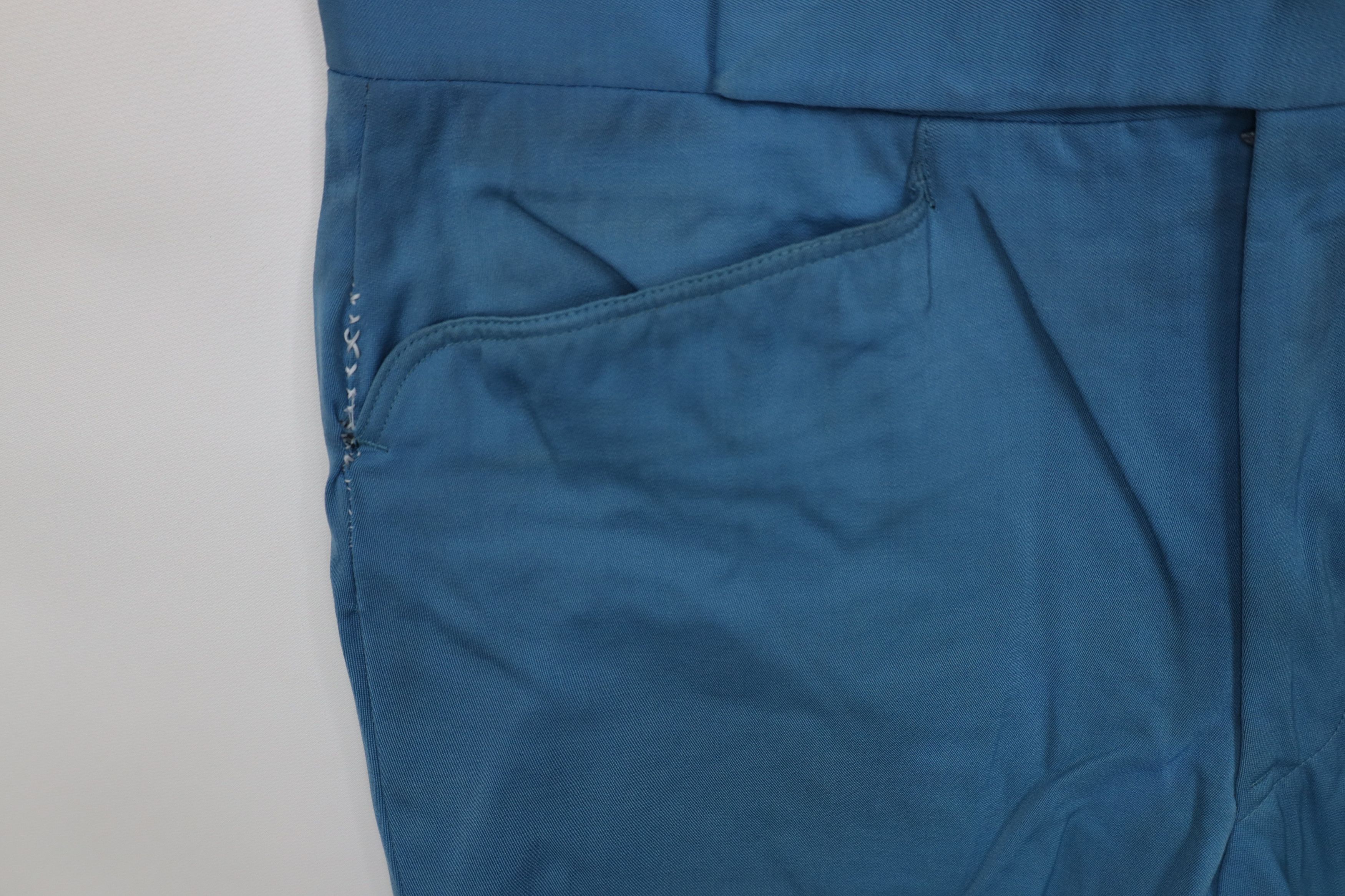 Vintage Vintage 60s Streetwear Rayon Gabardine Wide Leg Pants USA Size US 34 / EU 50 - 6 Thumbnail