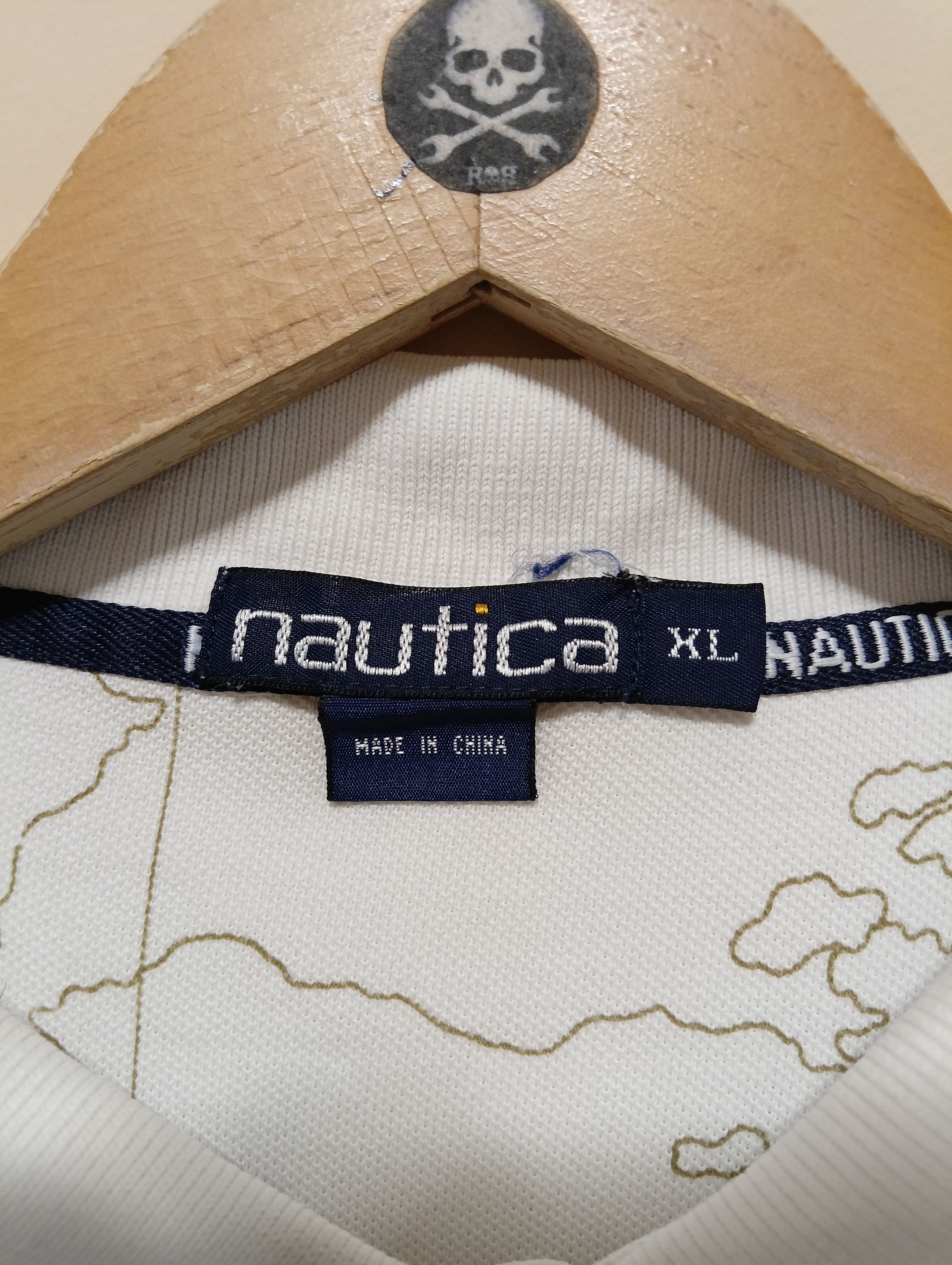 Nautica × Vintage Vintage Nautica long sleeve polo shirt Size US XL / EU 56 / 4 - 4 Thumbnail