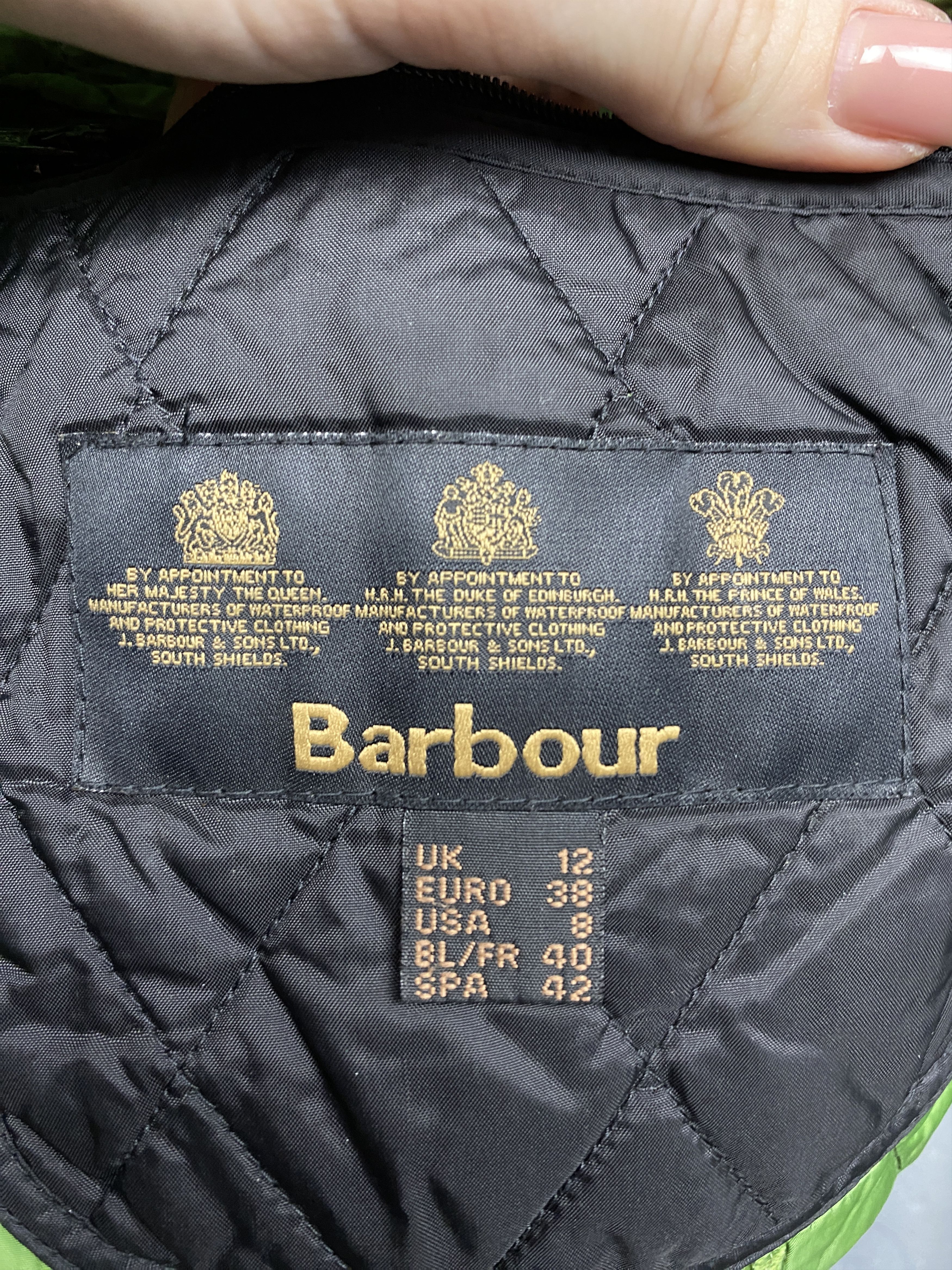 Barbour × Vintage Barbour Summer Liddesdale Vintage Quilted Jacket Size M / US 6-8 / IT 42-44 - 5 Thumbnail