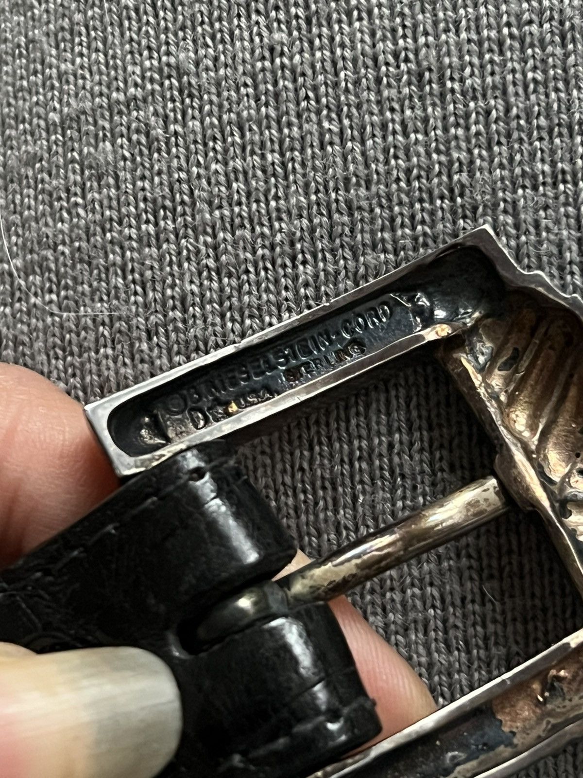 Kieselstein-Cord Kieselstein-Cord alligator belt with sterling silver buckle Size ONE SIZE - 14 Thumbnail