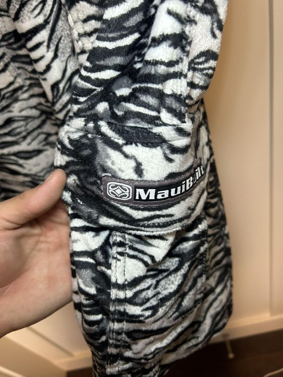 Other Vintage Maui Built fur zebra swim shorts Size US 36 / EU 52 - 7 Thumbnail
