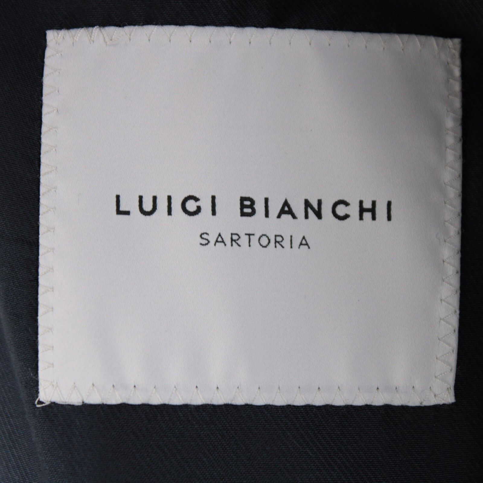 Luigi Bianchi Mantova Coat Size S US In Blue Wool Blend