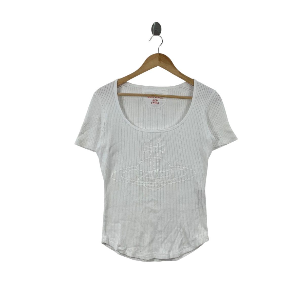 Vivienne Westwood Vintage VIVIENNE WESTWOOD ORB Red Label Collection Tee Size XS / US 0-2 / IT 36-38 - 1 Thumbnail