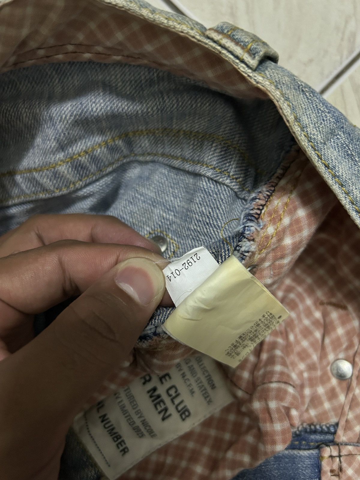 Japanese Brand × Matsuda × Nicole Club Vintage Nicole Club For Men Distressed Rose Style Jeans Size US 31 - 10 Thumbnail