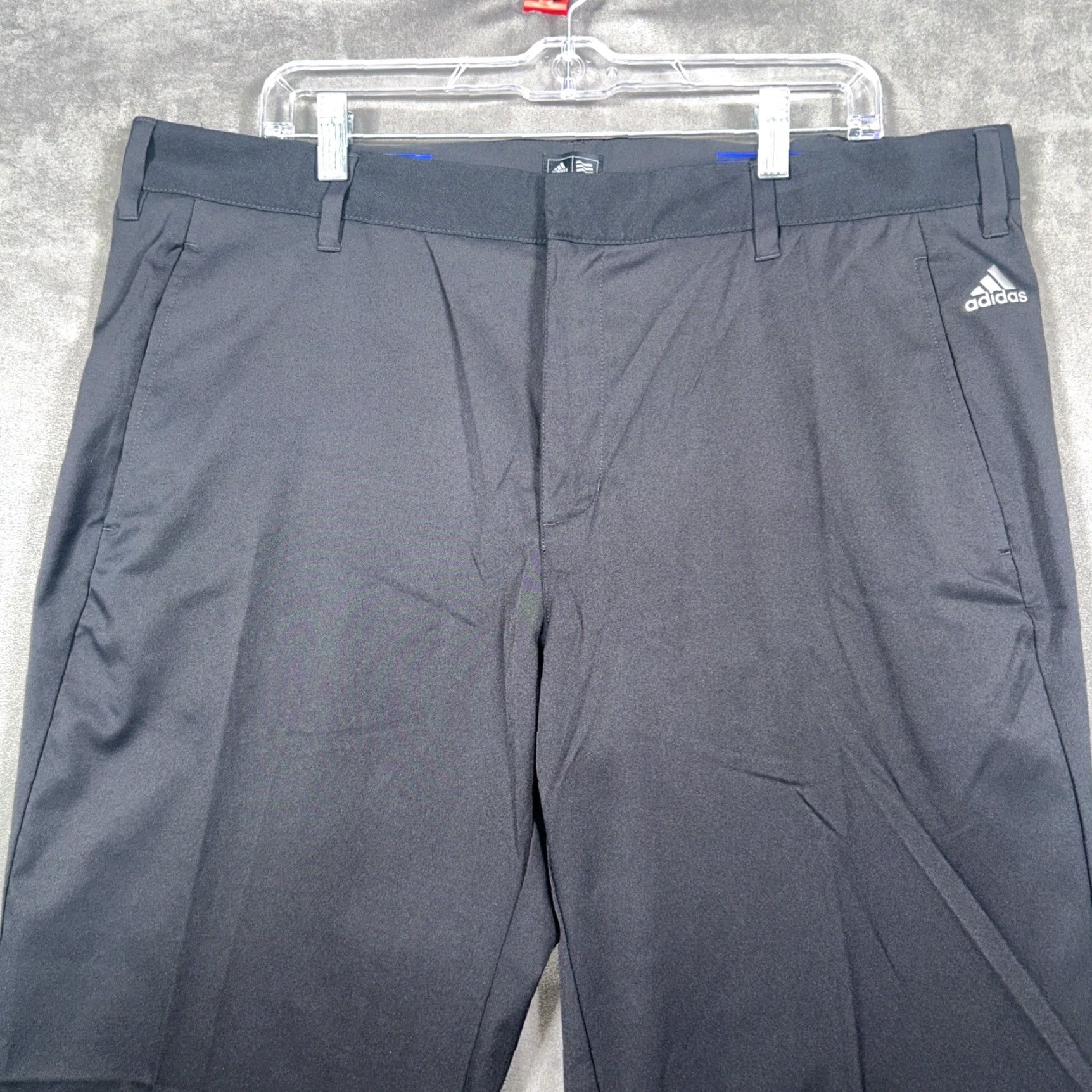 Adidas Adidas Golf Pants Black Performance Slash Pocket Mens 38x30 Chino AE7006 Size US 38 / EU 54 - 2 Thumbnail