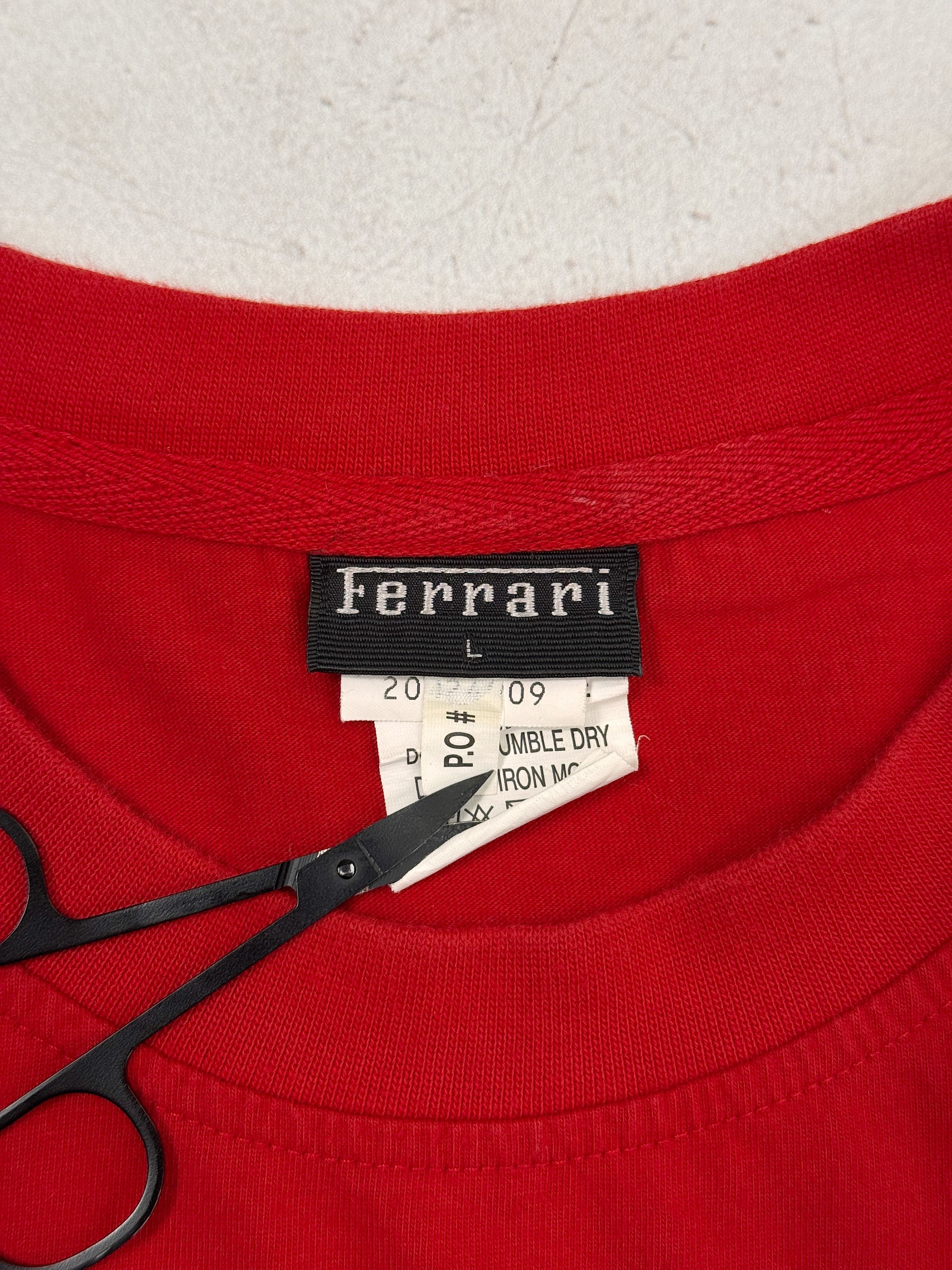 Ferrari Vintage Ferrari T-Shirt F1 Team Racing Car Logo Vodafone Size US L / EU 52-54 / 3 - 10 Thumbnail