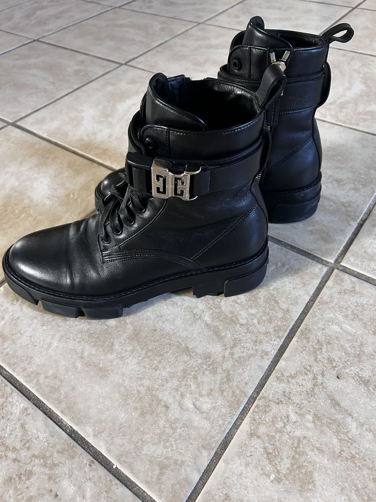 Givenchy Givenchy Trooper Buckled Boots Size US 9 / EU 42 - 1 Thumbnail