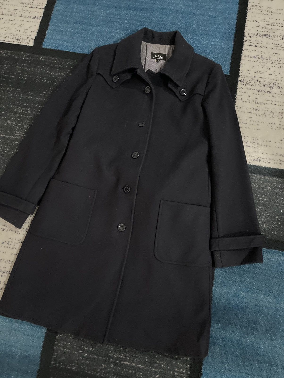 A.P.C. Vintage A.P.C Wool Long Jacket Size US S / EU 44-46 / 1 - 3 Thumbnail