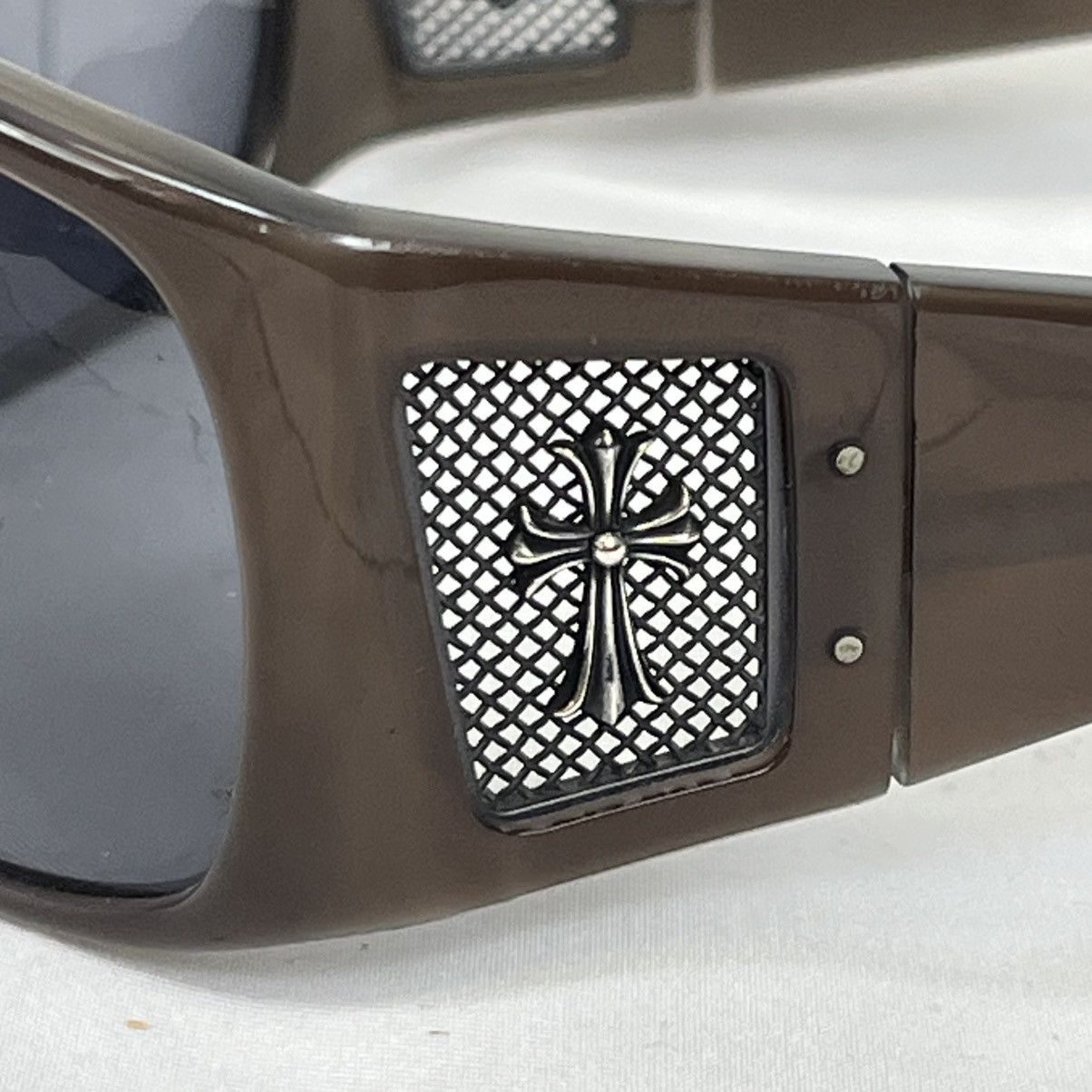 Chrome Hearts Chrome Hearts Post Op Light Brown Tinted Lenses (PreOwned) Size ONE SIZE - 4 Thumbnail