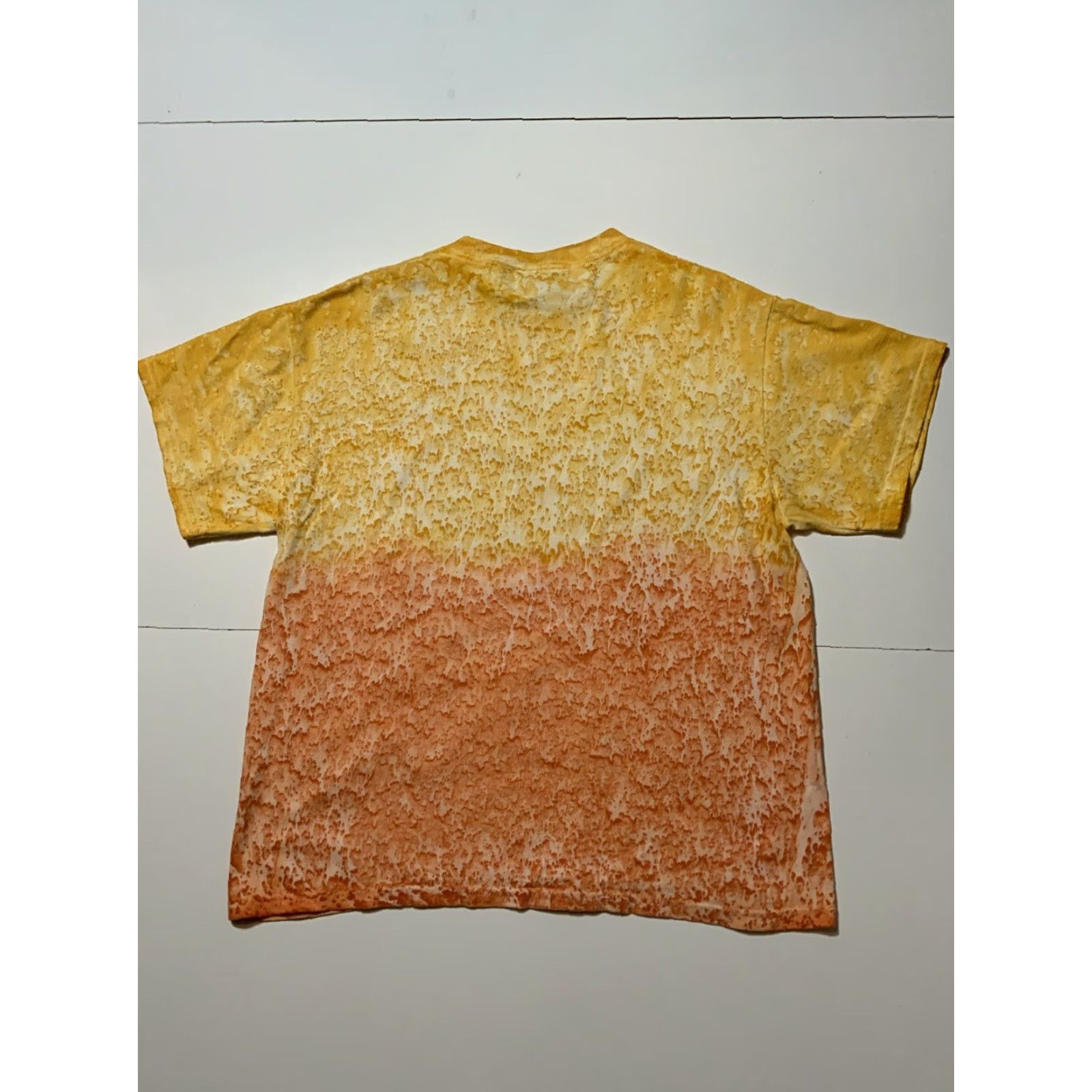 Vintage VINTAGE Freeze Tag 90s Y2K AOP S/S Crewneck T-Shirt L Mens Yellow Burst Orange Yellow - 50x28.5 Size US L / EU 52-54 / 3 - 2 Thumbnail