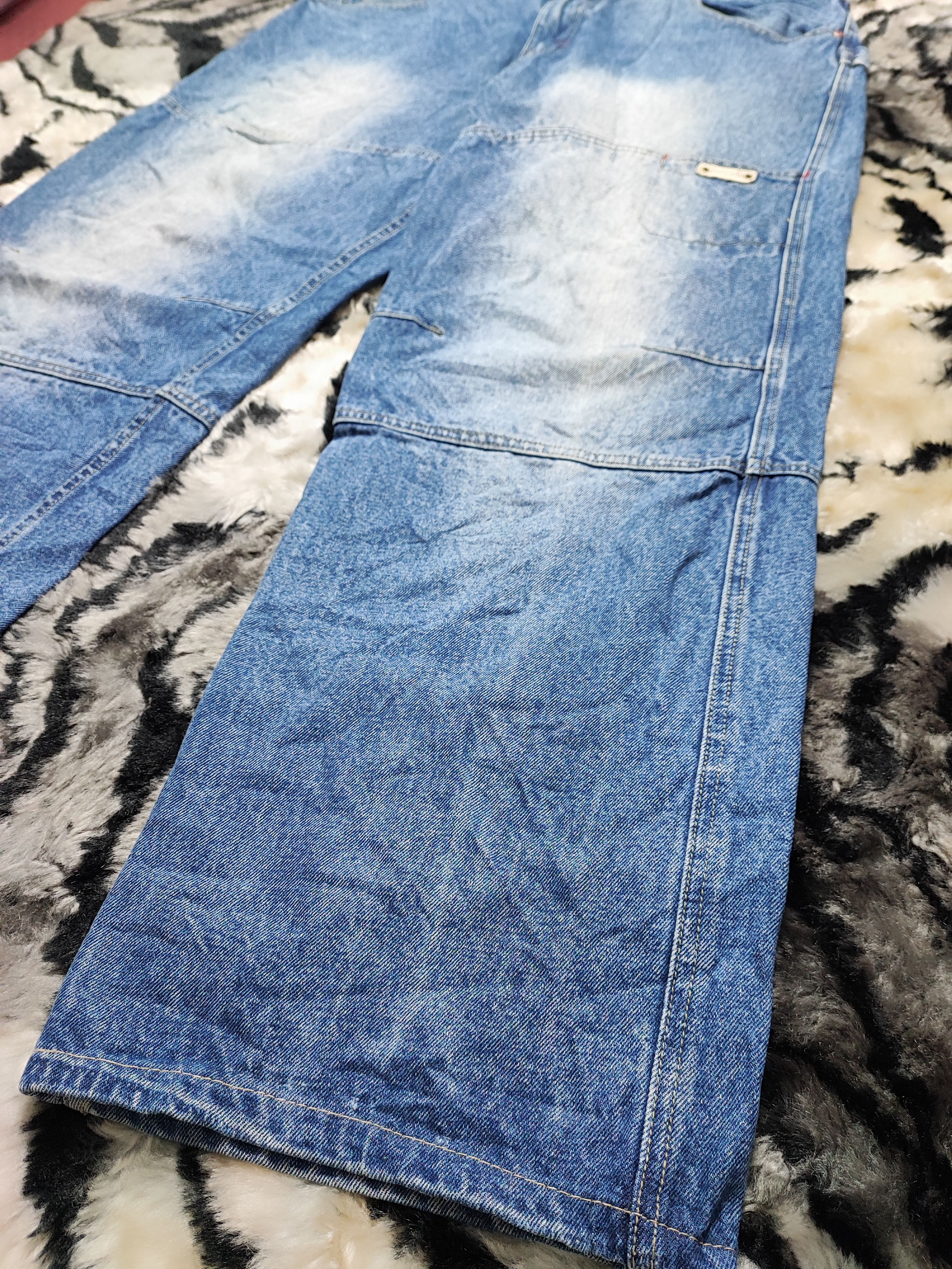 Brooklyn Xpress BAGGY DOUBLE KNEE VINTAGE Y2K BROOKLYN XPRESS JEANS Size US 40 / EU 56 - 4 Thumbnail