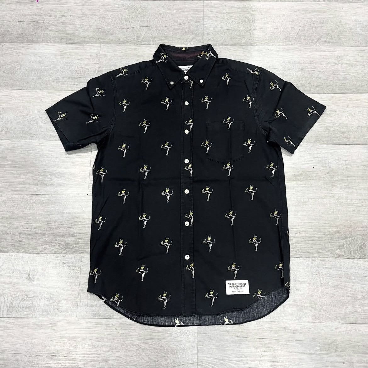 Wacko Maria 🇯🇵 Wacko Maria Bunny Girls All Over Print Shirt Button Up Size US L / EU 52-54 / 3 - 1 Thumbnail