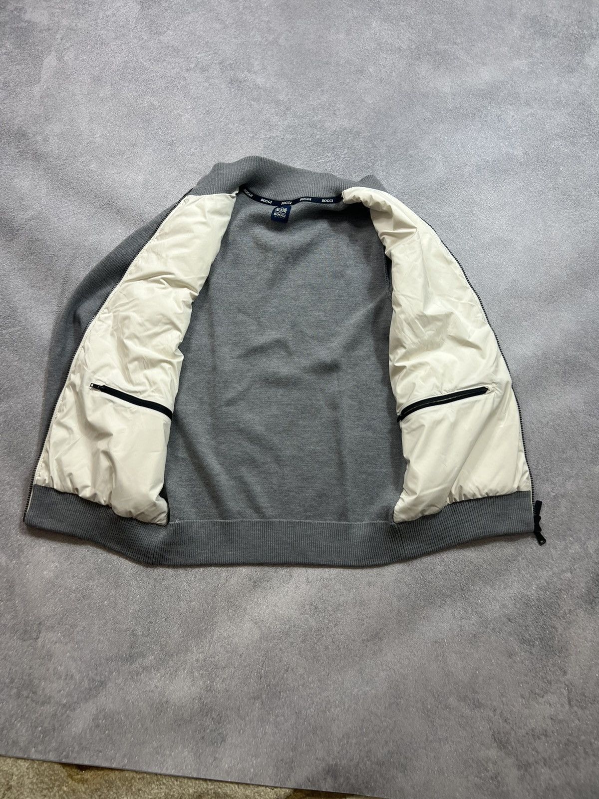 Boggi 🩶🤍VTG Y2K style Boggi Milano Bomber If Six Was Nine Style Size US S / EU 44-46 / 1 - 8 Thumbnail
