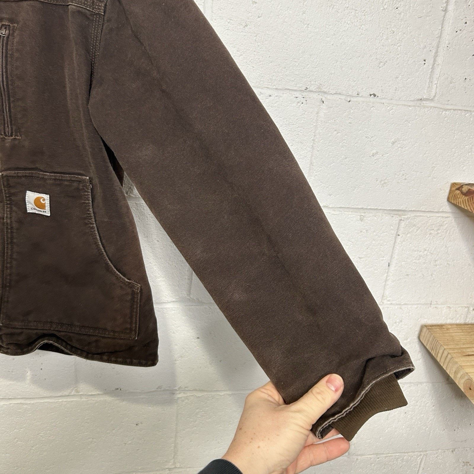 Carhartt Vintage Carhartt Sherpa-Lined Ridge Coat “Dark Brown” WC061 Size S / US 4 / IT 40 - 8 Thumbnail