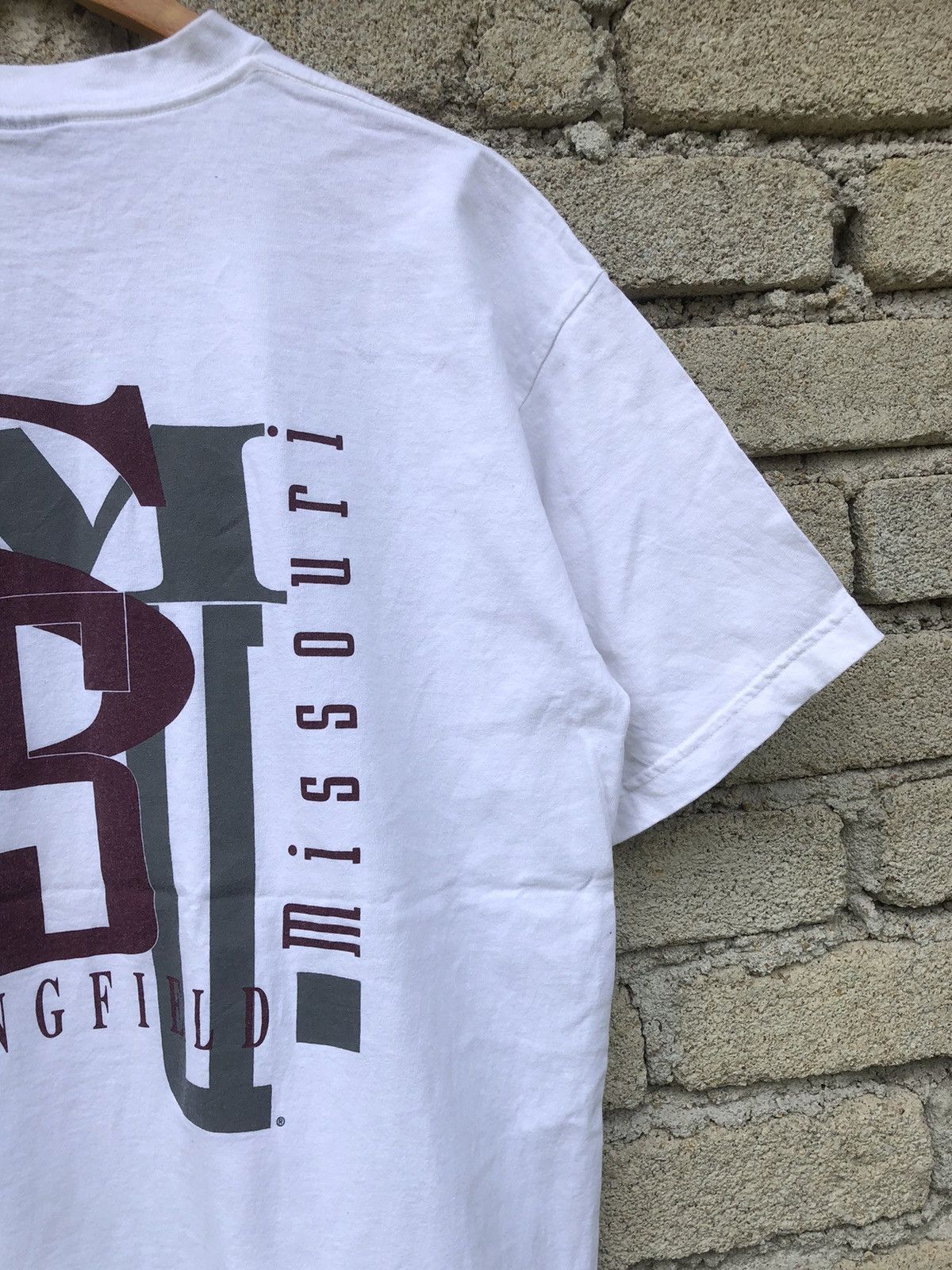 Japanese Brand × Vintage Vintage 90s Jansport Southwest Missouri State University Tee Size US L / EU 52-54 / 3 - 2 Thumbnail