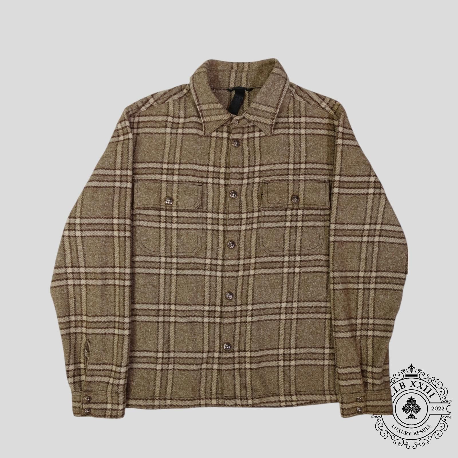 Chrome Hearts Flannel in Khaki - Large