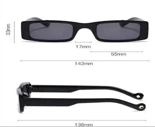 Electric Visual Vintage square frame sunglasses Size ONE SIZE - 4 Thumbnail