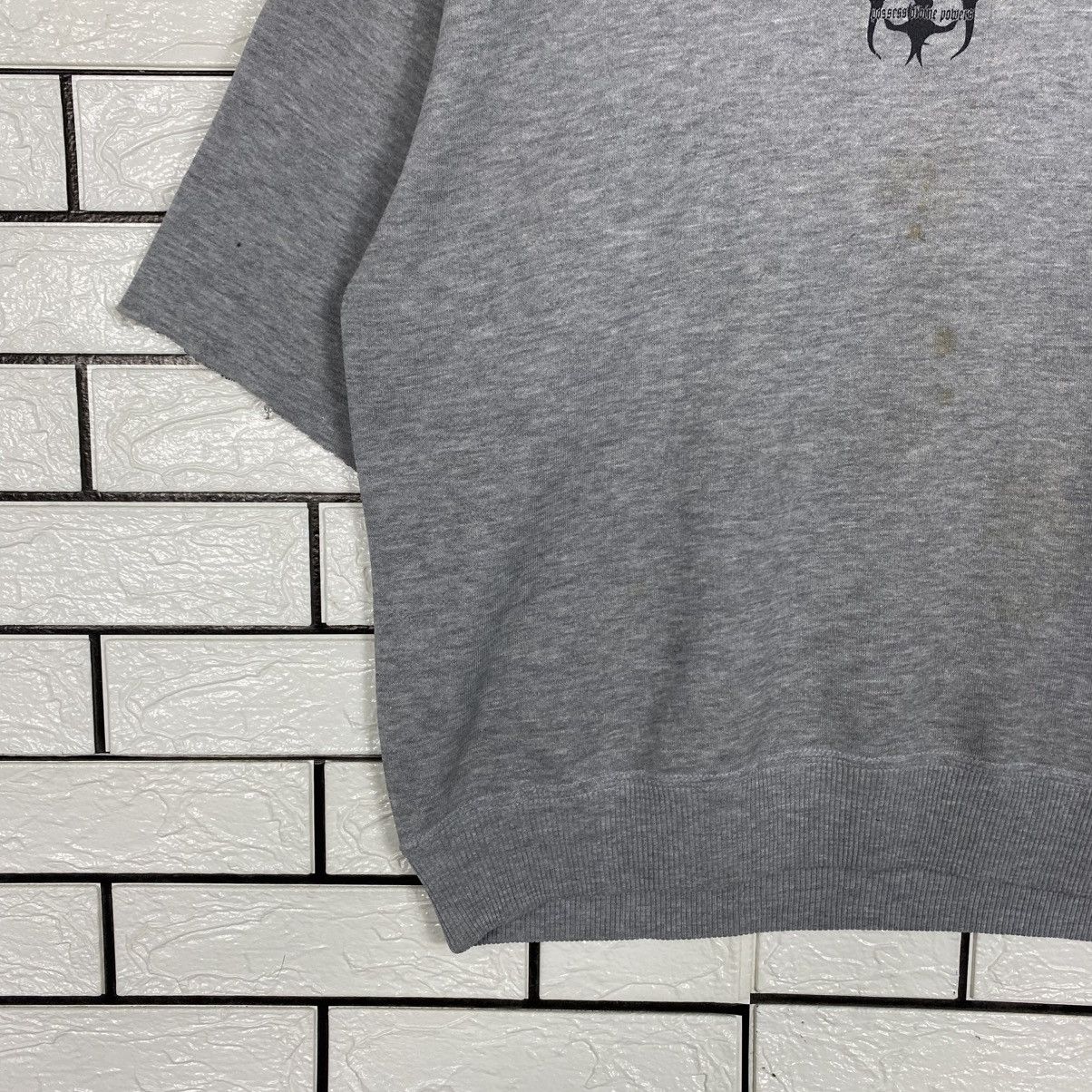 Japanese Brand Cropped Short Sleeve Sweatshirt Hill Crop Punk Design Size US M / EU 48-50 / 2 - 5 Thumbnail