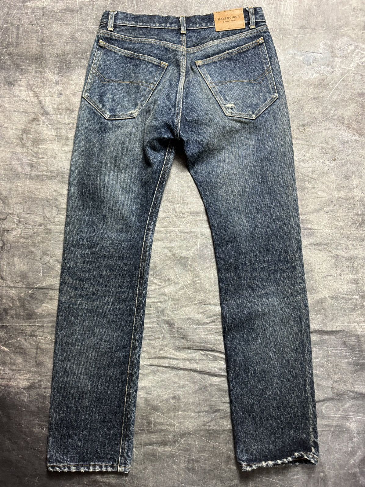 Balenciaga Balenciaga Japanese Heavy Selvedge Jeans Size US 30 / EU 46 - 2 Thumbnail