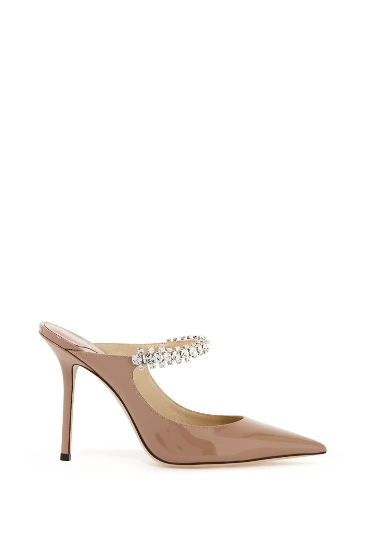image of Jimmy Choo Bing 100 Mule Shoess Shoes in Rosa, Women's (Size 11)