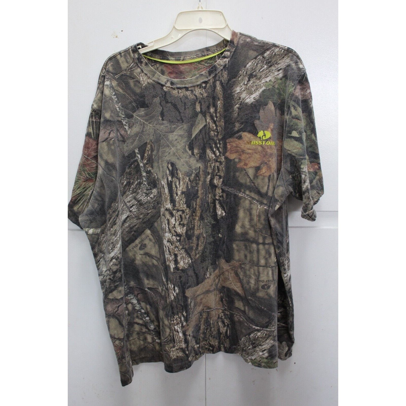 47 Mens Mossy Oak Brush Camo Short Sleeve Tshirt Size 2XL Size US XXL / EU 58 / 5 - 1 Thumbnail