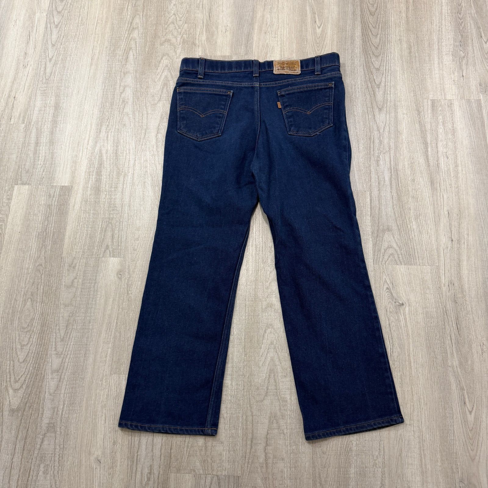 Levi's Vintage Levis Action Jeans Men's 36x29 Denim Dark Wash 890s Size US 36 / EU 52 - 7 Thumbnail