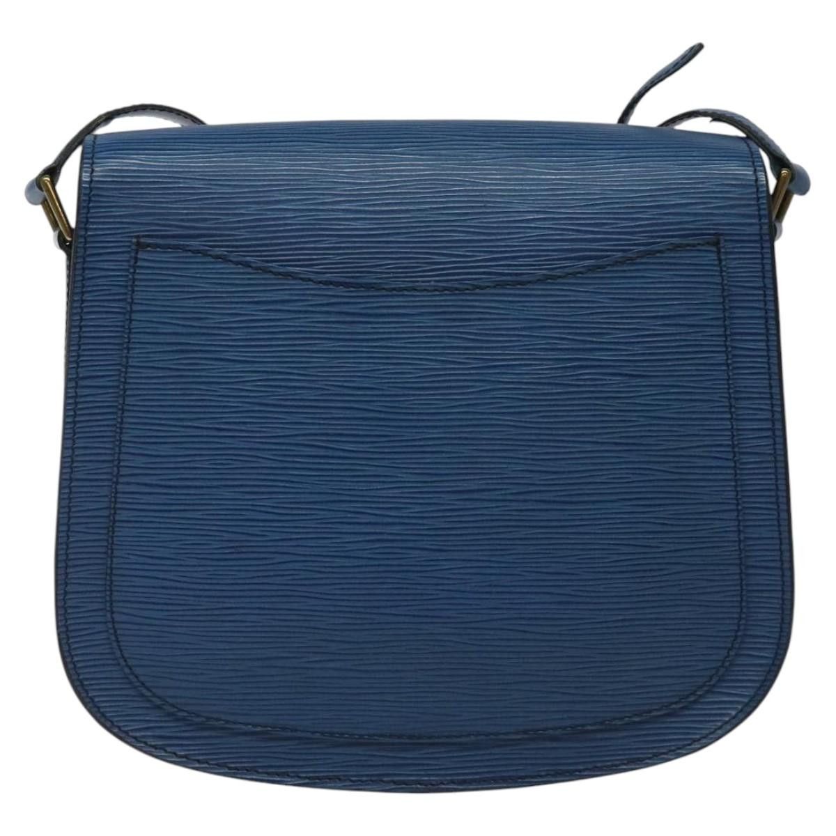 Louis Vuitton LOUIS VUITTON Epi Saint Cloud GM Shoulder Bag Toledo Blue Size ONE SIZE - 2 Thumbnail