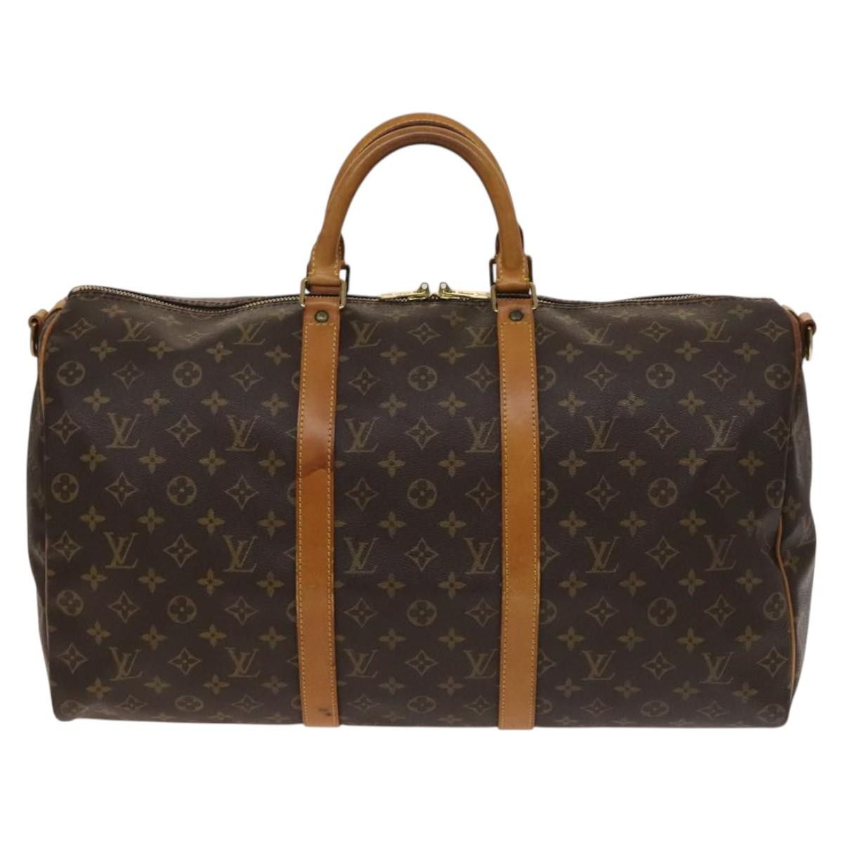 Louis Vuitton LOUIS VUITTON Monogram Keepall Bandouliere 50 Boston Bag Size ONE SIZE - 13 Thumbnail