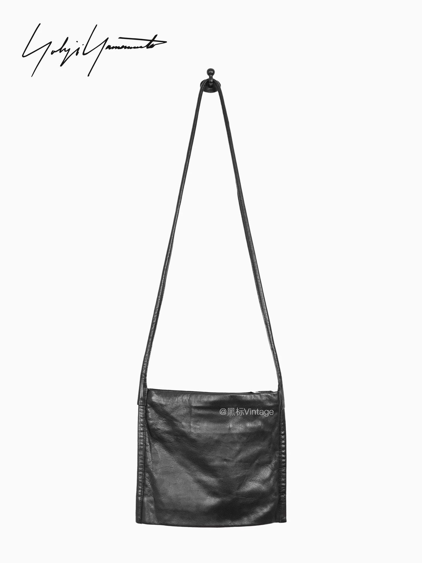 Yohji Yamamoto Yohji Yamamoto 19ss Vintage Tofu Crossbody Bag 9/10 Size ONE SIZE - 1 Thumbnail
