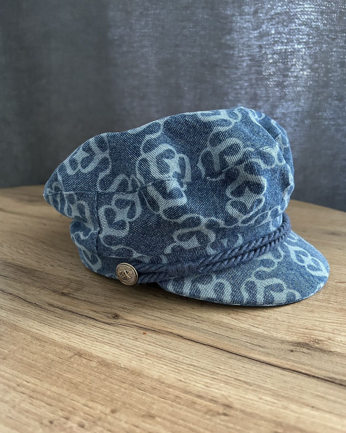 Sandro Sandro Denim Hat Size ONE SIZE - 1 Thumbnail