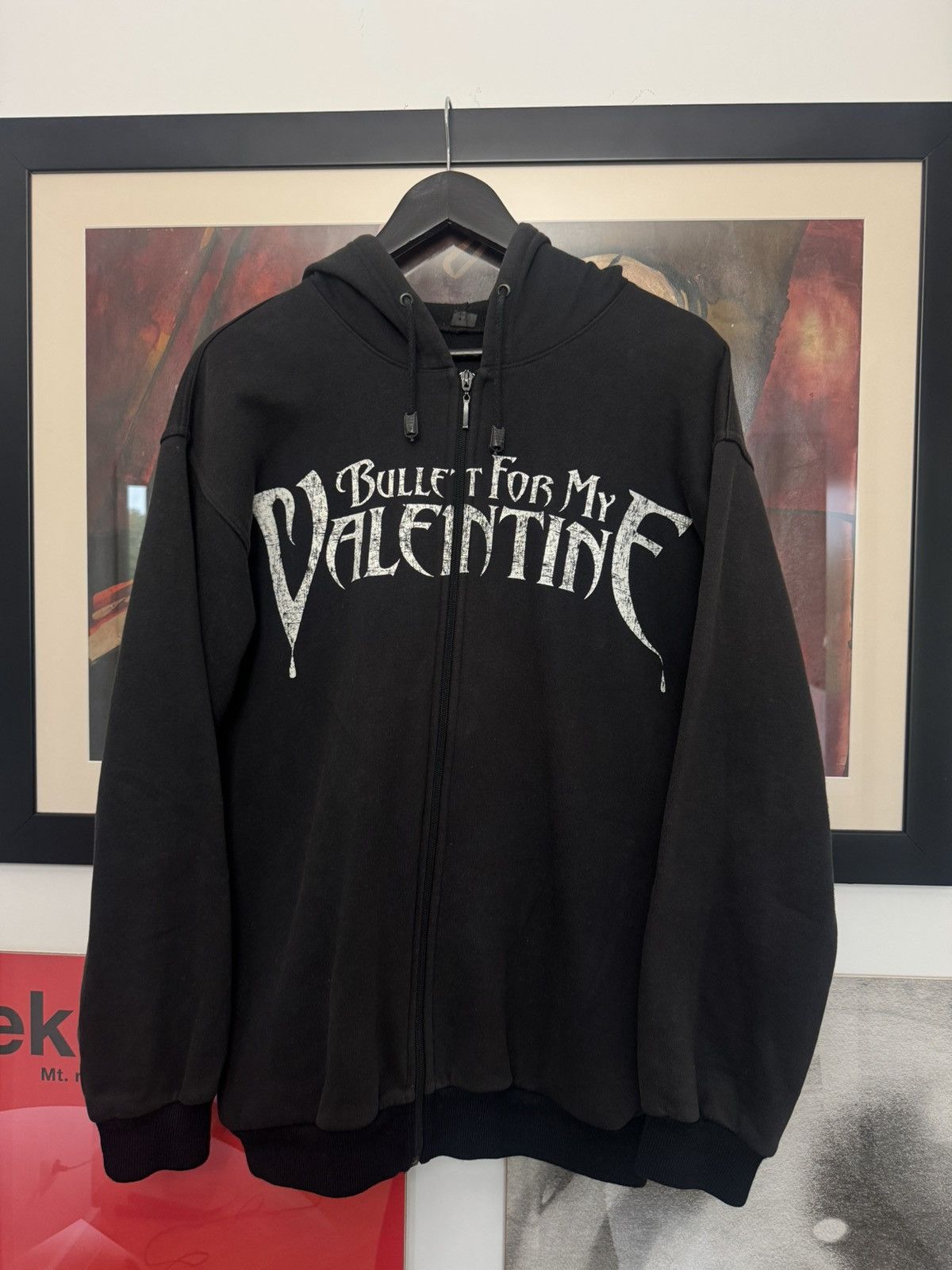 Band Tees VINTAGE Y2k Bullet For My Valentine Band Hoodie Rock Skull Size US L / EU 52-54 / 3 - 1 Thumbnail