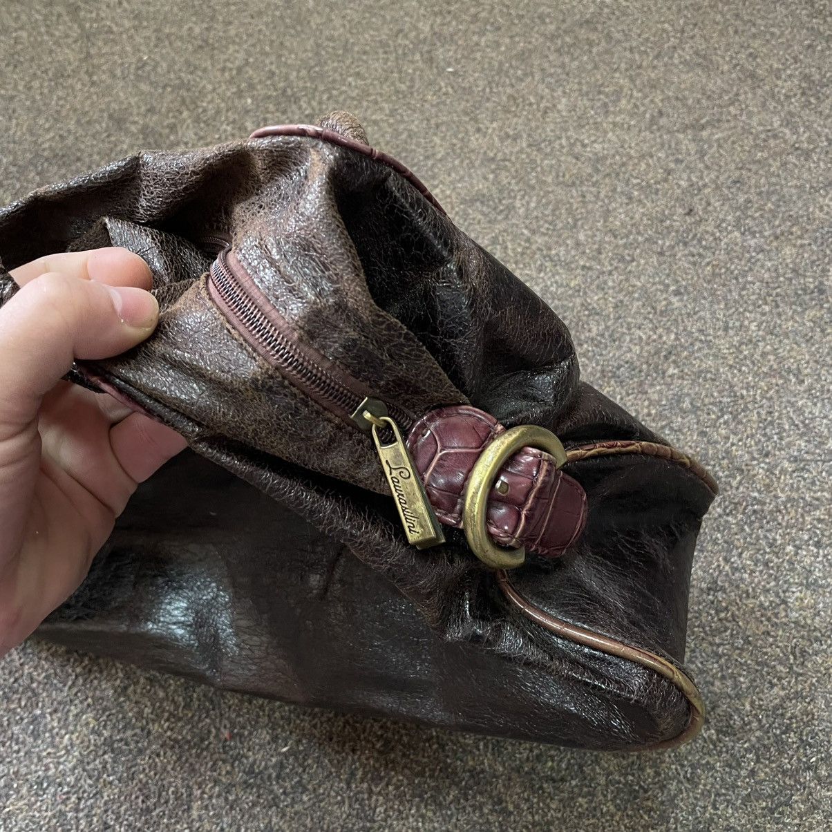 Japanese Brand × Vintage RARE Lauradin Y2K Distressed Faux Leather Purse CrossbodyBag Size ONE SIZE - 3 Thumbnail