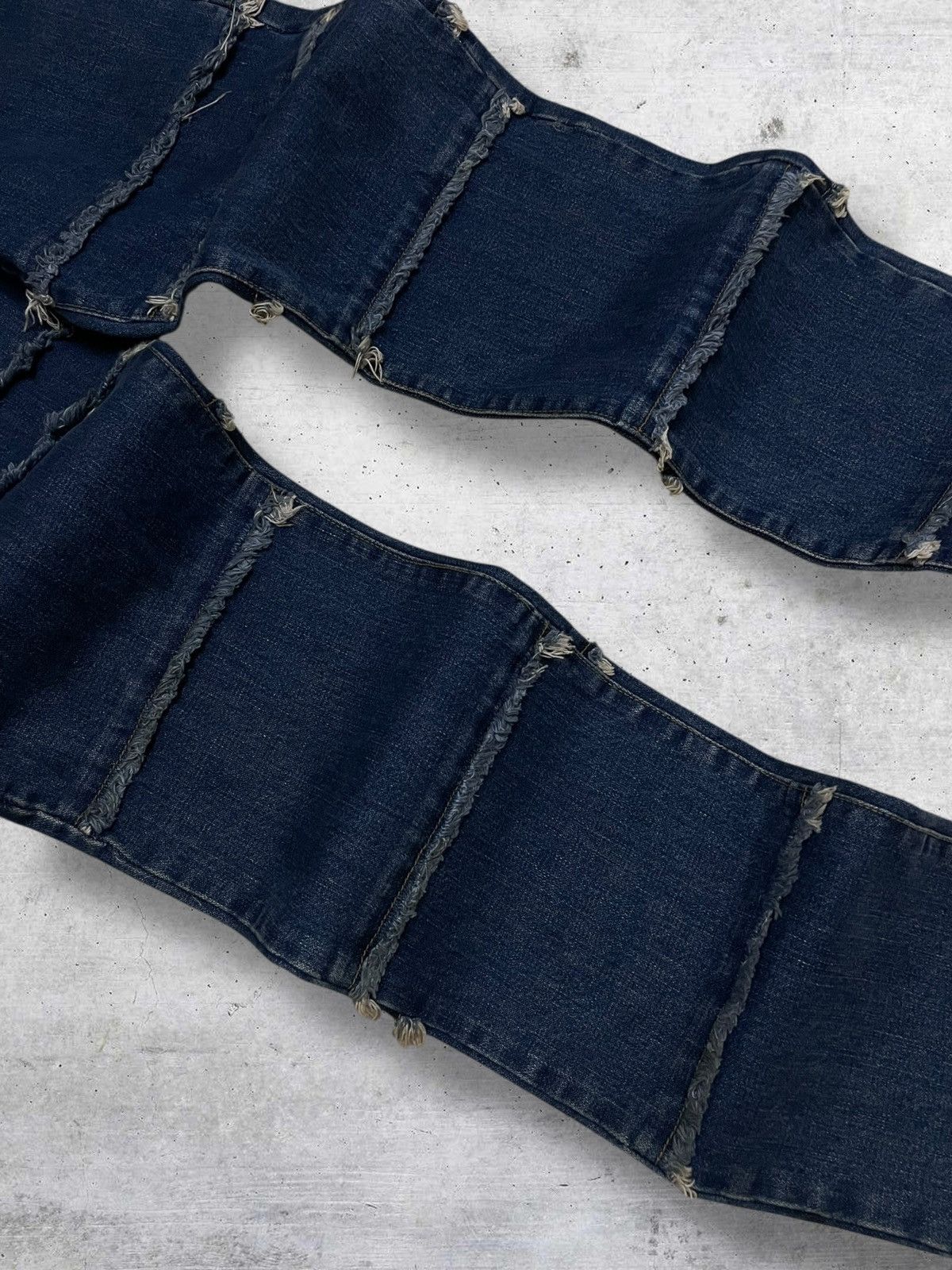 Yasuyuki Ishii VINTAGE YASUYUKI IISHI OG JAPAN DESIGNER ARCHIVE KINKY DENIM Size US 29 - 6 Thumbnail