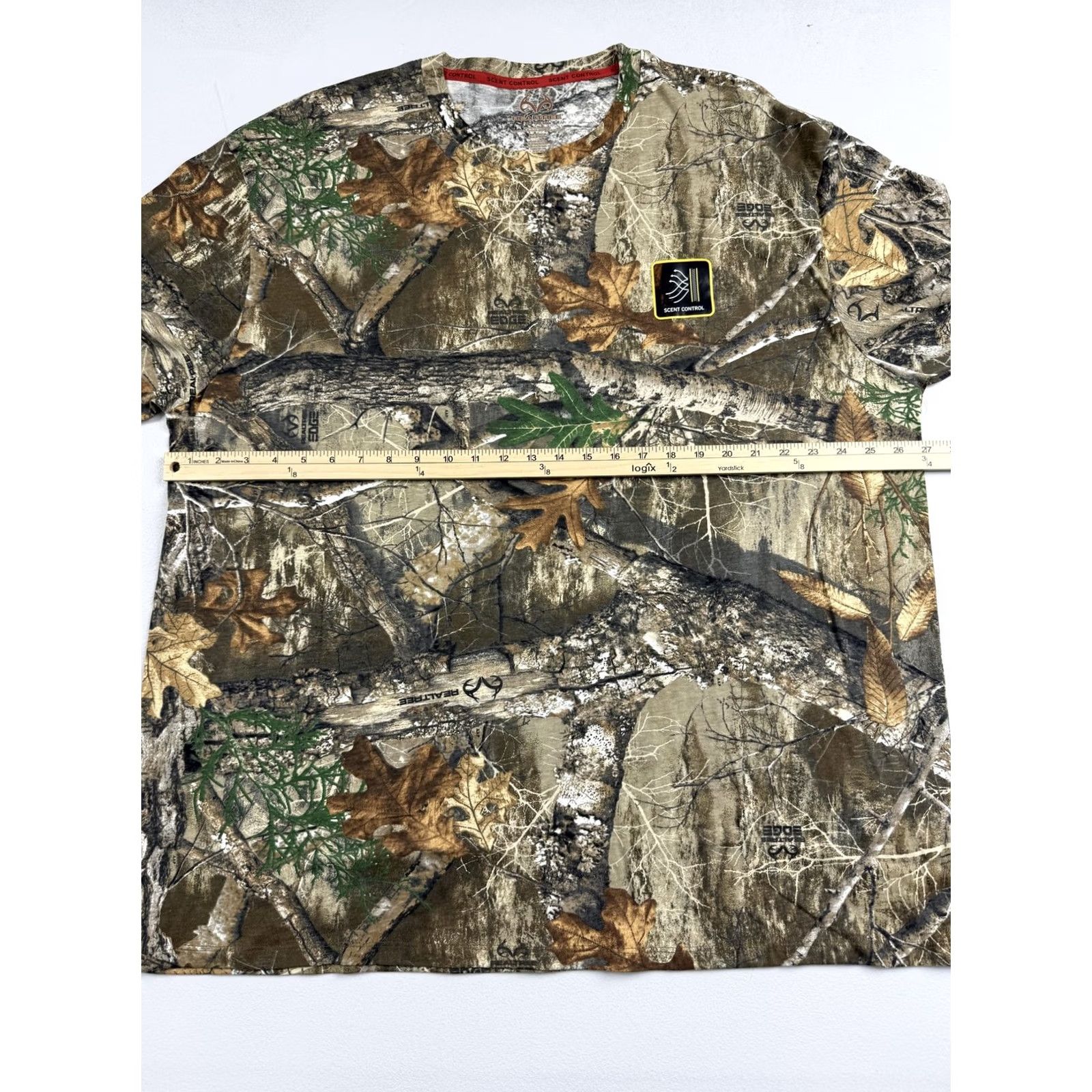 Realtree Realtree Mens 3XL Brown Camouflage Long Sleeve Hunting Tee Top Shirt Size US XXL / EU 58 / 5 - 5 Thumbnail