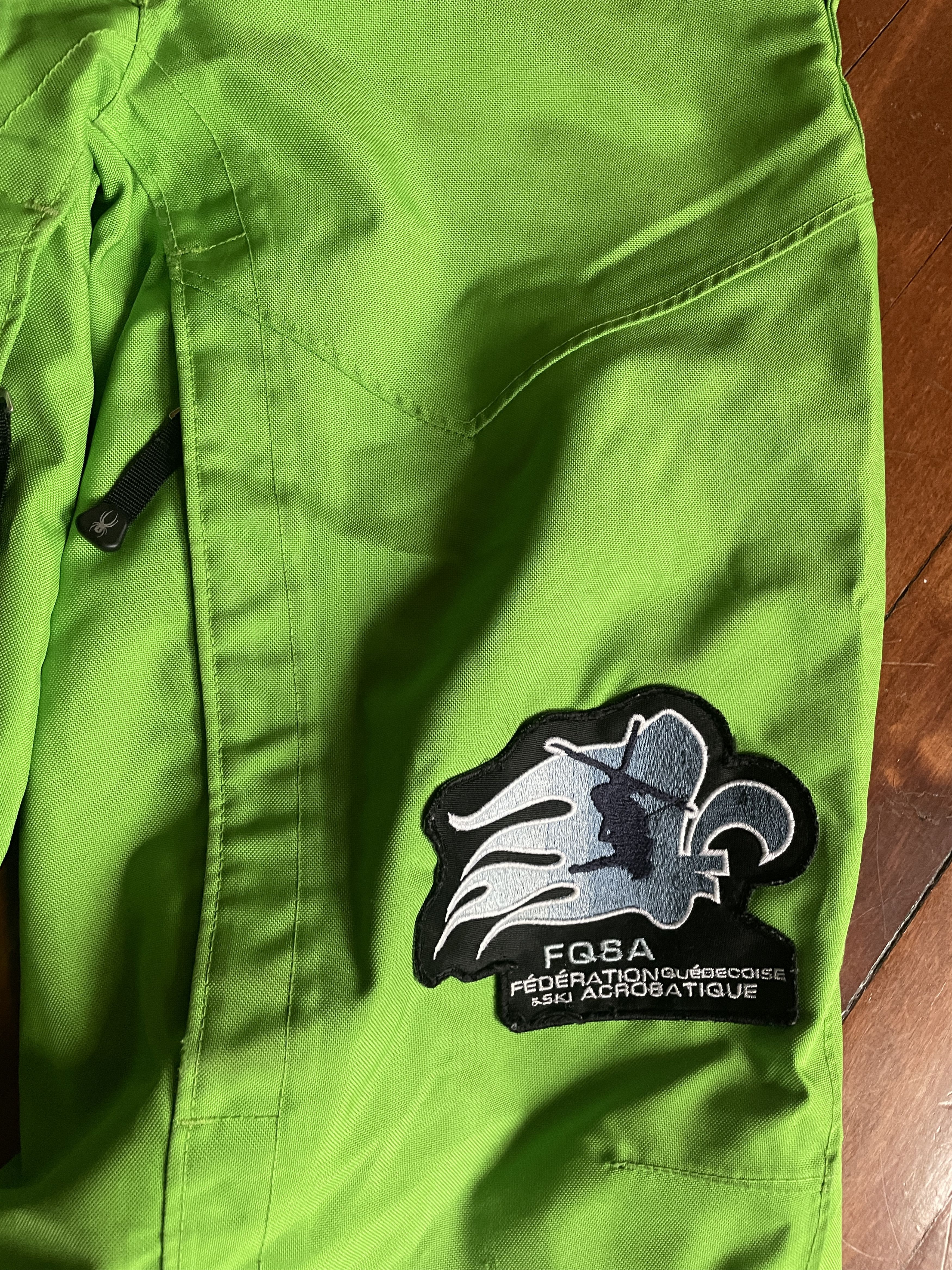 Spyder Green Warm Pants Ski Insulated Size 29" - 2 Thumbnail