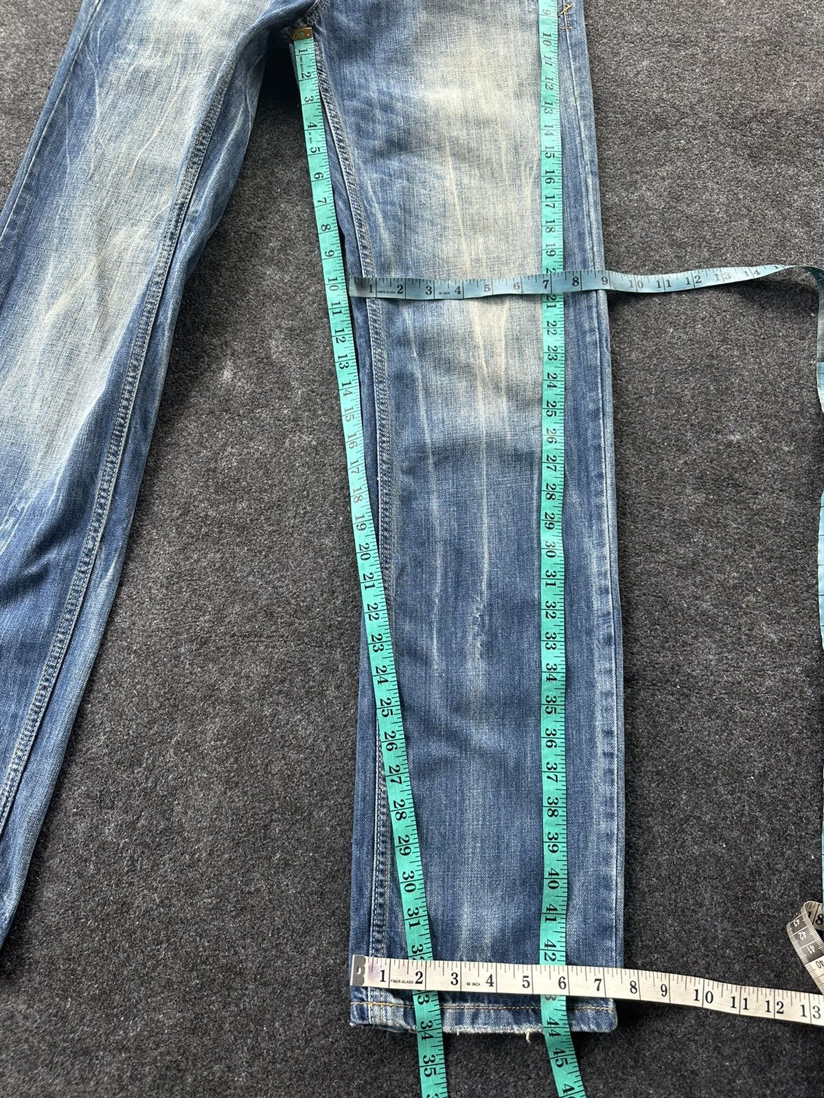 14th Addiction × If Six Was Nine House Denim Nice Faded Design Denim D104 Size US 30 / EU 46 - 8 Thumbnail