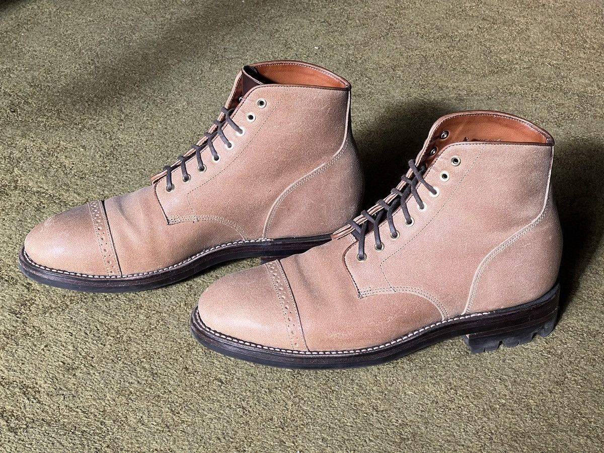 Grant Stone Natural Waxed Commander Garrison Boot Size 7d in Beige, Men's — image 2 of 6