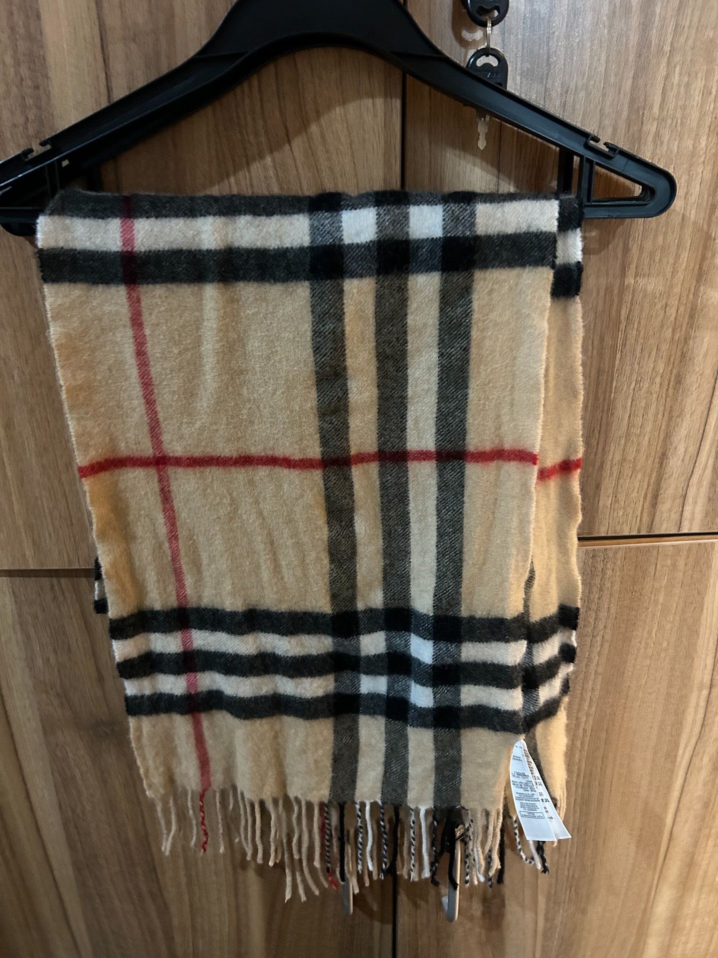 Burberry Burberry Classic Check Scarf Size ONE SIZE - 1 Thumbnail