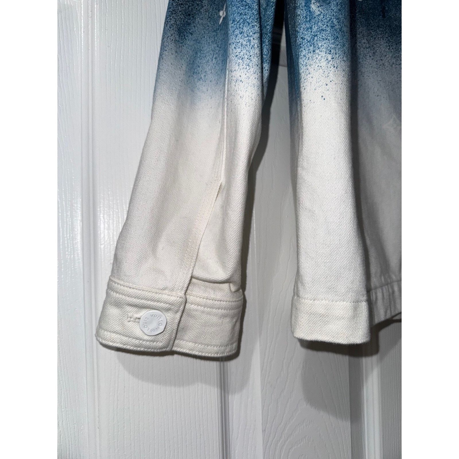 Louis Vuitton Louis Vuitton Workwear Monogram Blue White Denim Jacket S Size US S / EU 44-46 / 1 - 12 Thumbnail