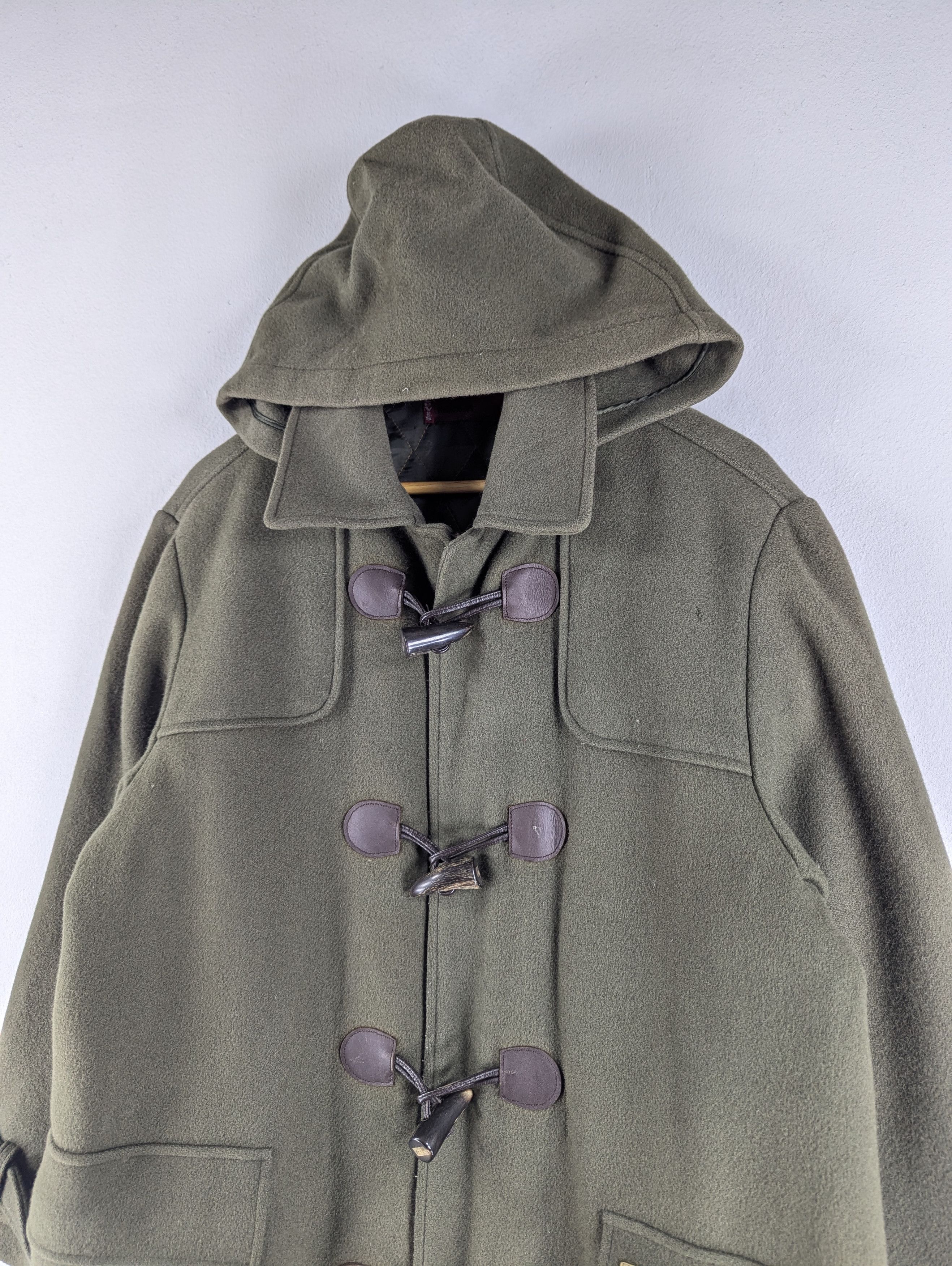 Levi's Vintage Levi's Wool Duffle Coat Hooded Jacket Size US M / EU 48-50 / 2 - 4 Thumbnail