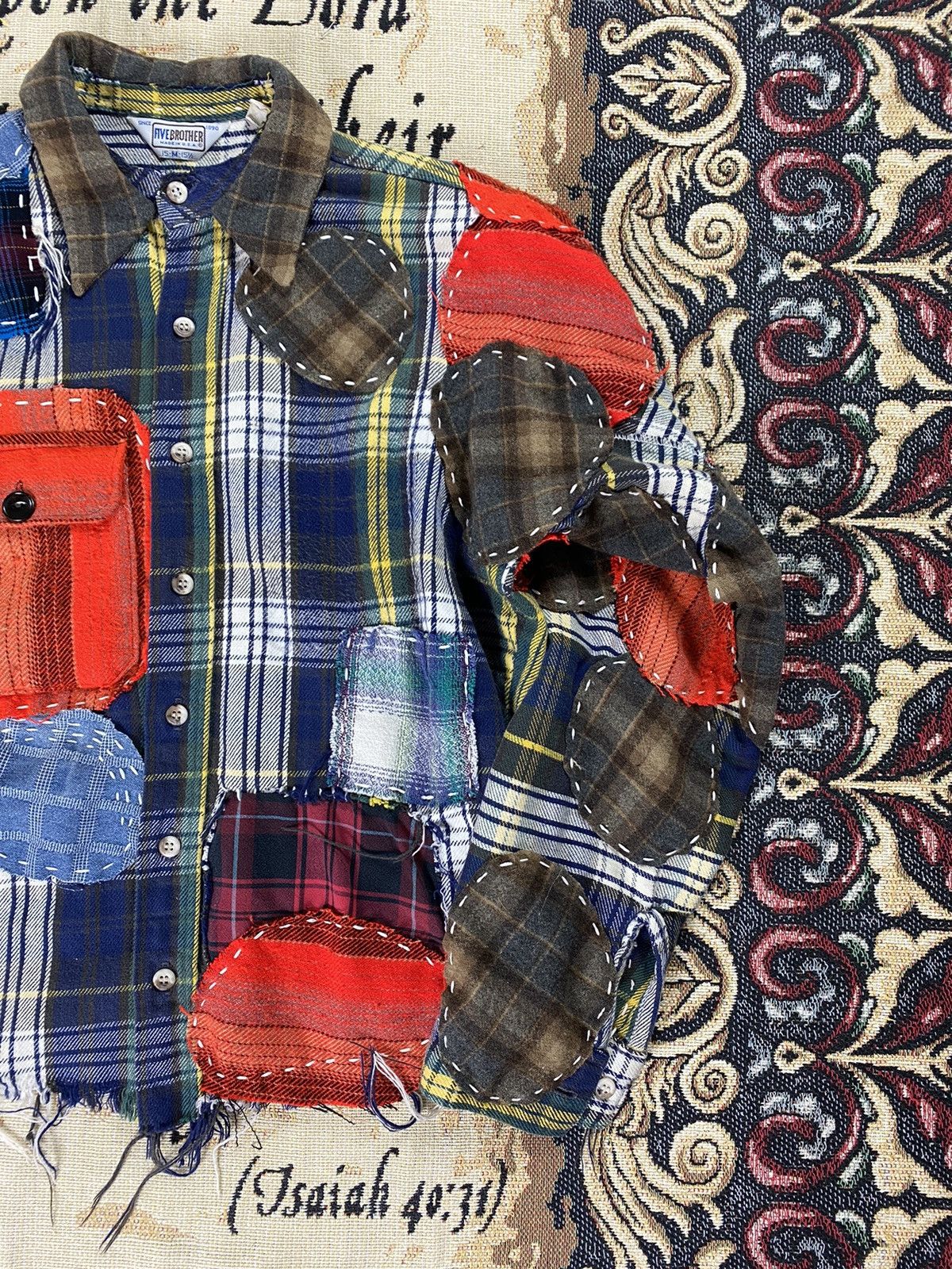 Vintage Fused Multi-Plaid [ PAIN ✞ ] Size US S / EU 44-46 / 1 - 4 Thumbnail
