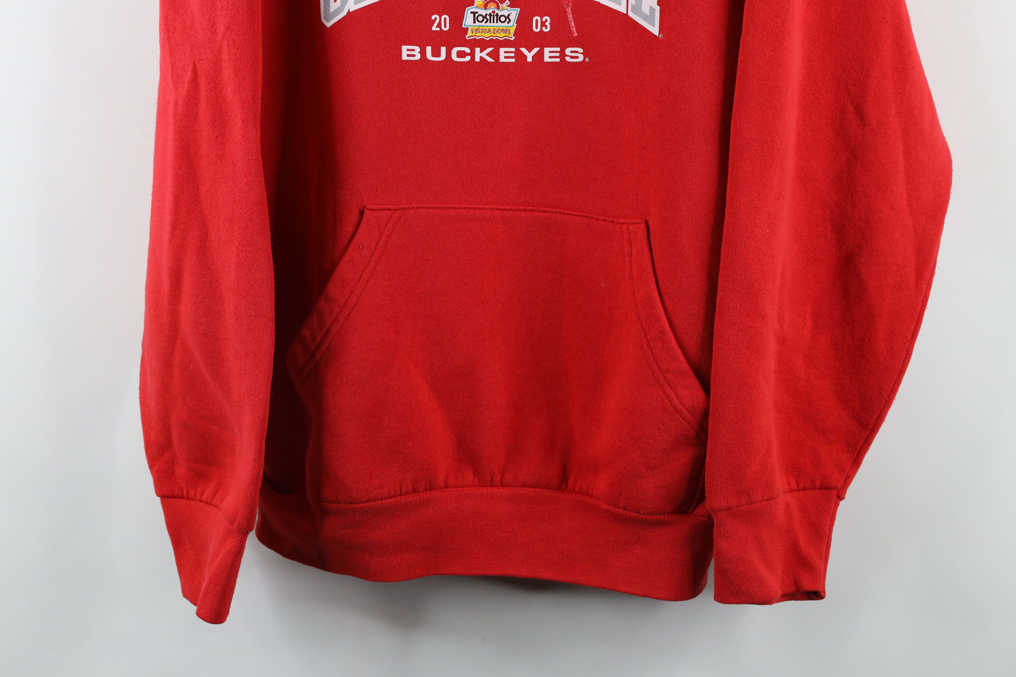 Vintage Vintage 2003 University Football National Champs Hoodie Red Size US L / EU 52-54 / 3 - 3 Thumbnail