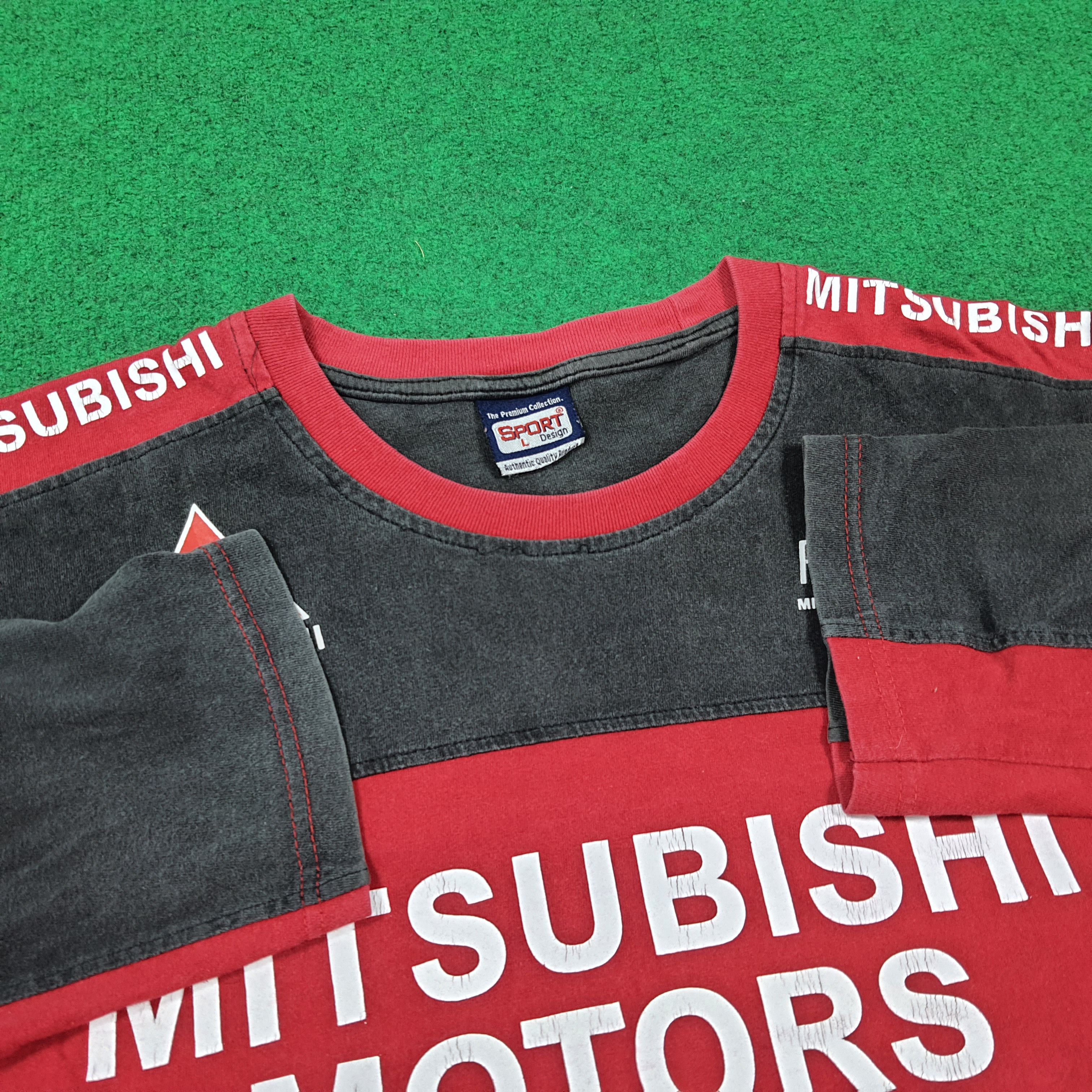 Japanese Brand Vintage JDM Mitsubishi Ralliart Motorsports Tshirt C285N77 Size US L / EU 52-54 / 3 - 6 Thumbnail