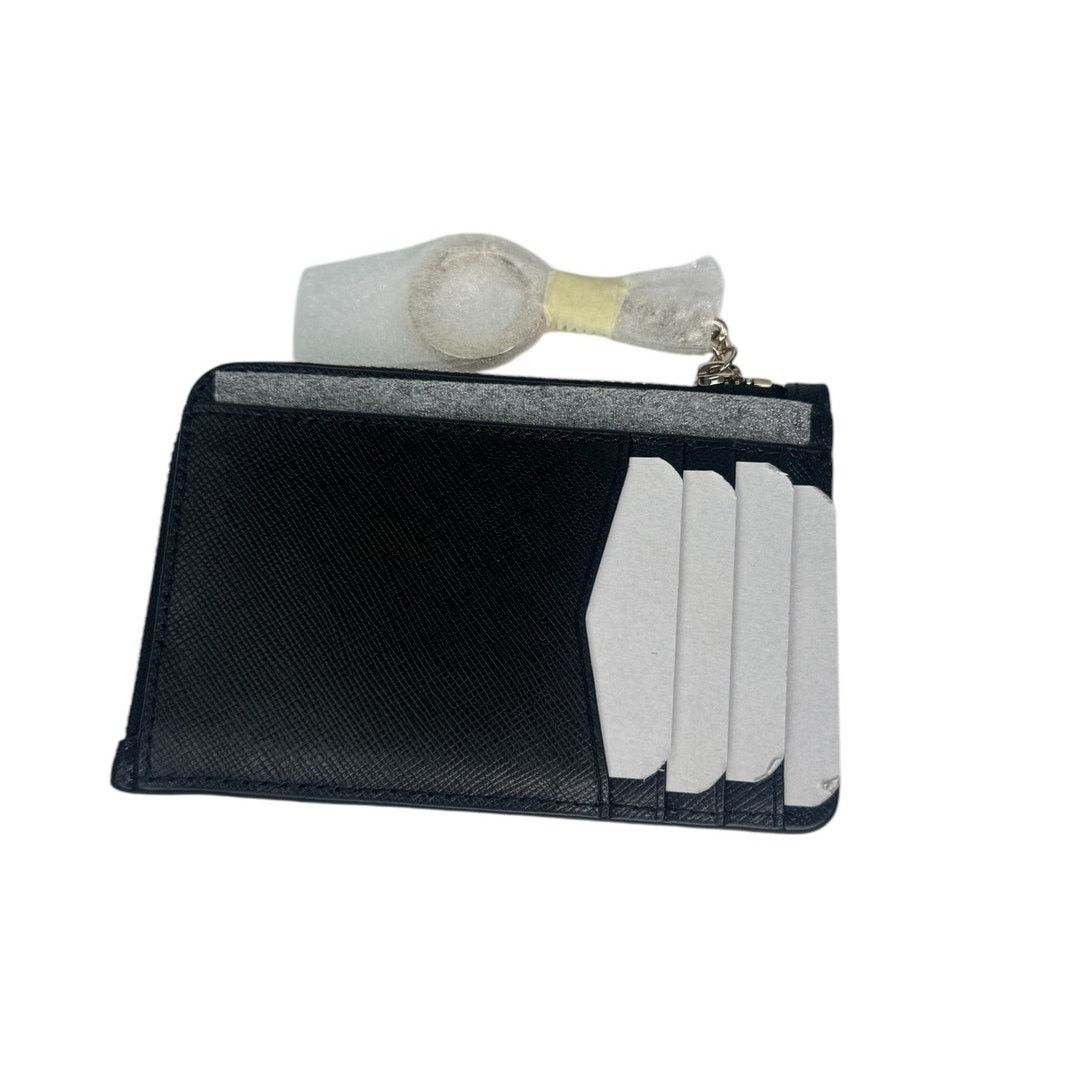 Kate Spade Kate Spade medium l-zip card holder with Key Ring Black Size ONE SIZE - 5 Thumbnail