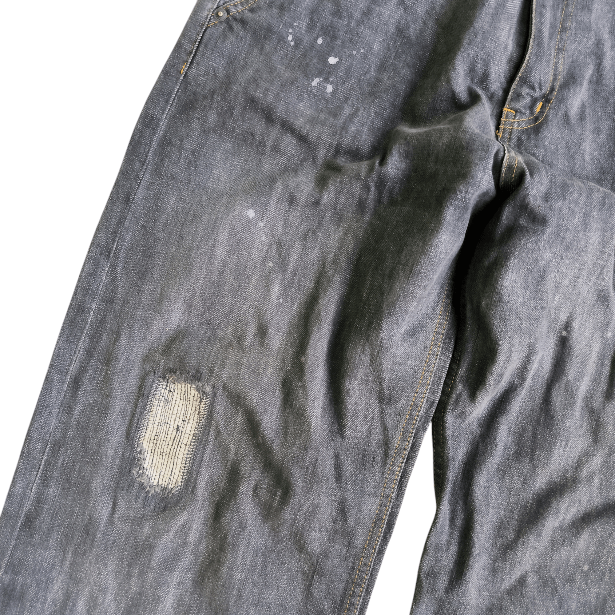 PHENOMENON Vintage 2000s Phenomenon Spalatter Jeans Size US 32 / EU 48 - 2 Thumbnail
