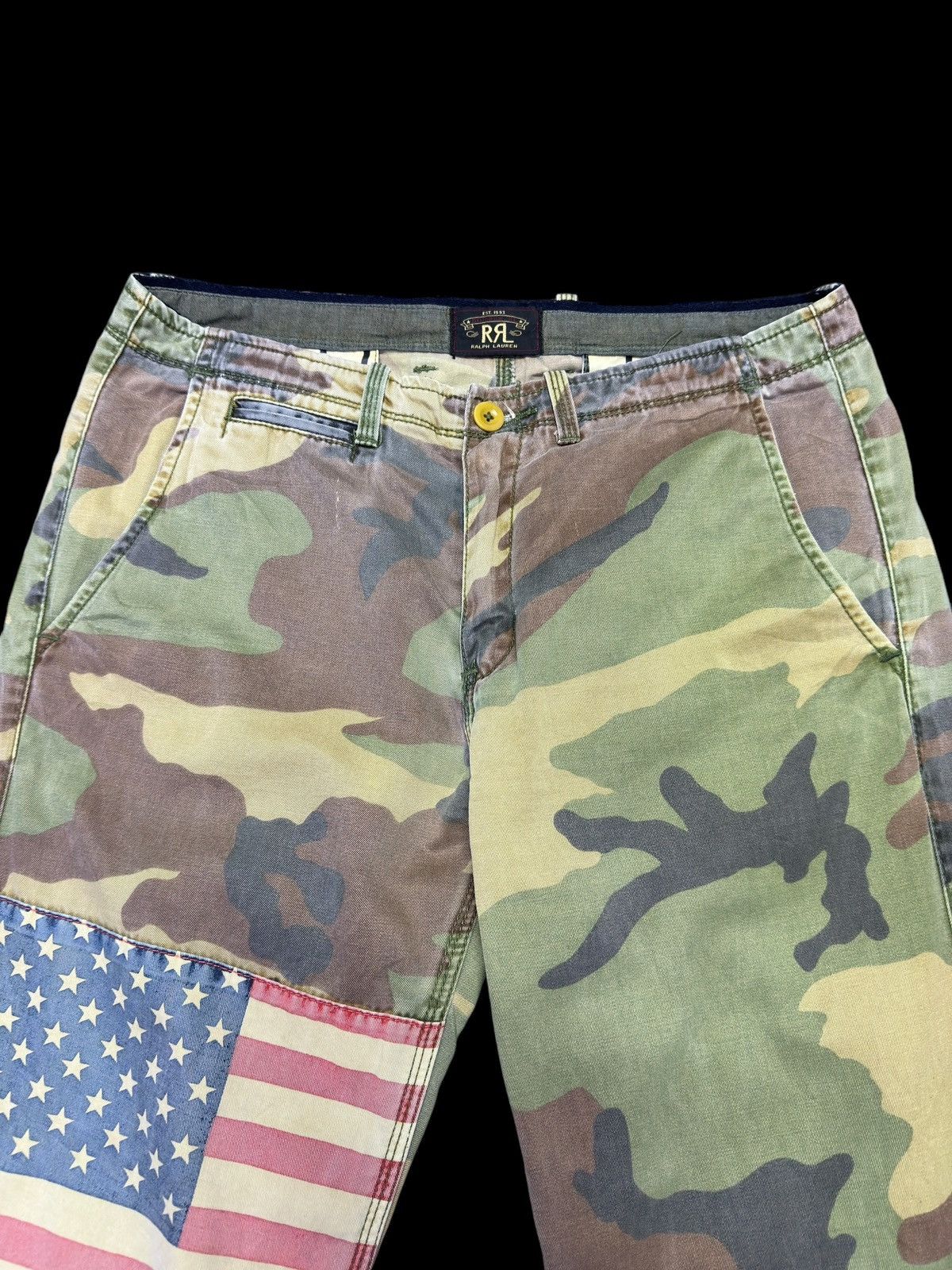 RRL Ralph Lauren RRL Ralph Lauren Camo Pants Size US 32 / EU 48 - 2 Thumbnail