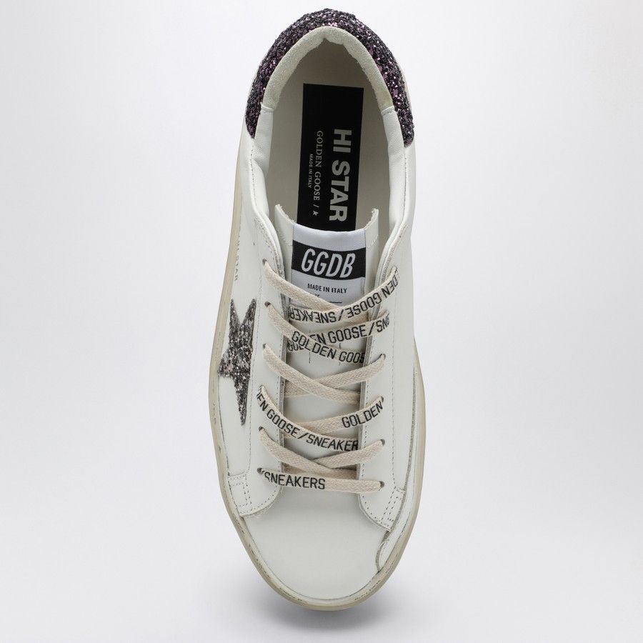 Golden Goose o1d2blof0824 Hi Star Sneakers in Multicolor Size US 11 / IT 41 - 3 Thumbnail