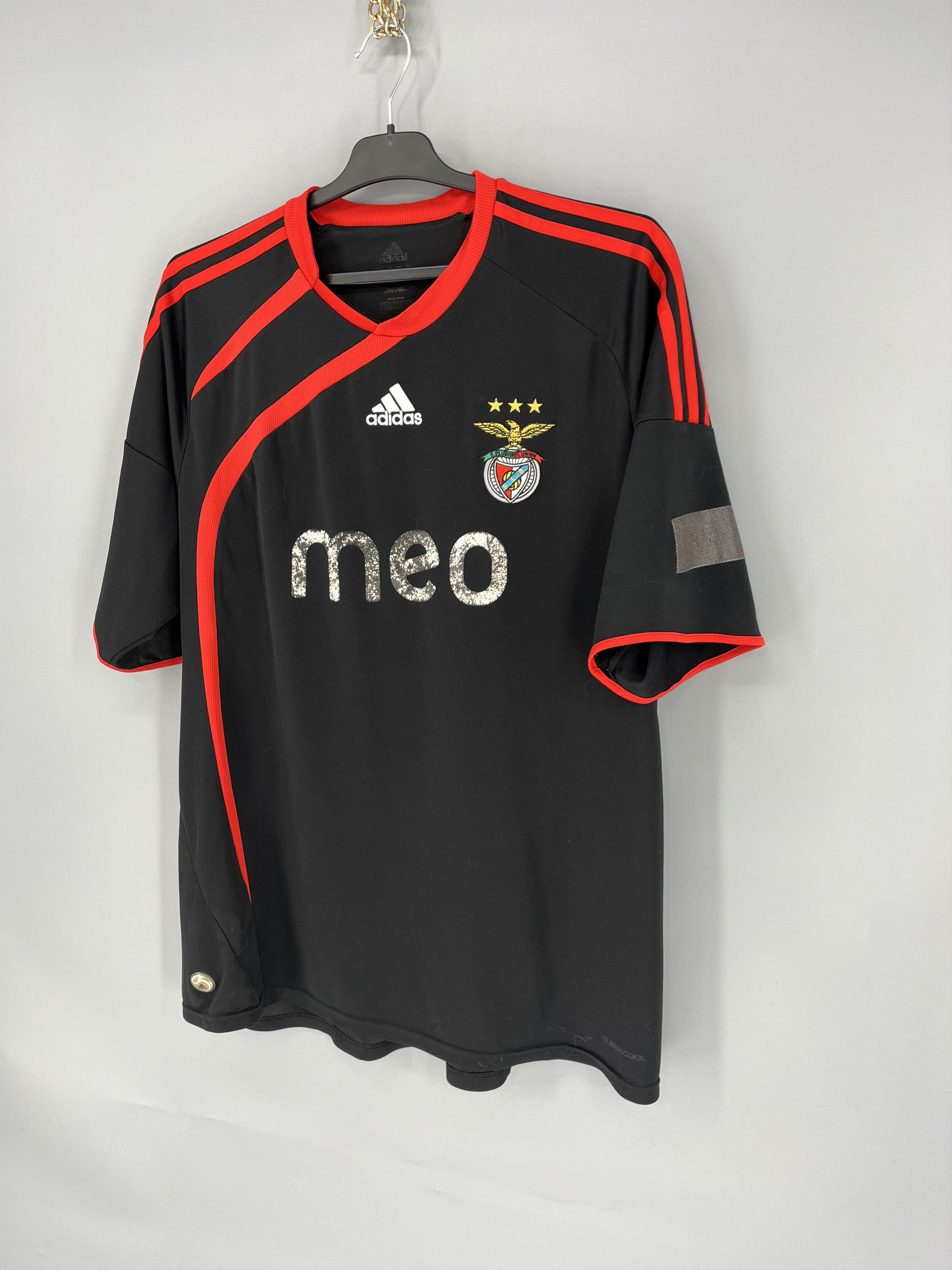 Adidas Vintage Retro Benfica 2009/10 Away Jersey Size US XL / EU 56 / 4 - 3 Thumbnail